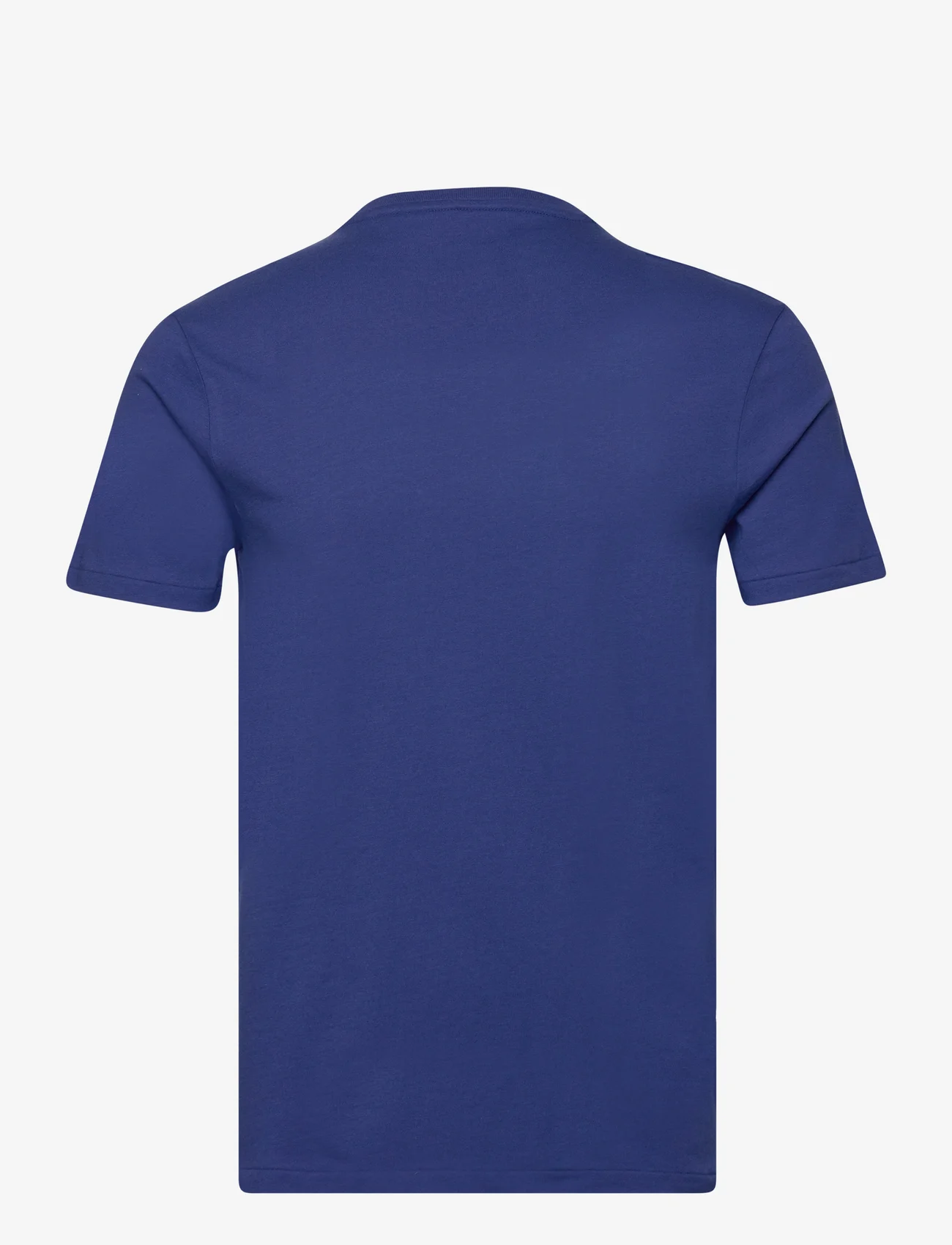 Polo Ralph Lauren - Custom Slim Fit Jersey Crewneck T-Shirt - kortærmede t-shirts - beach royal/c7349 - 1