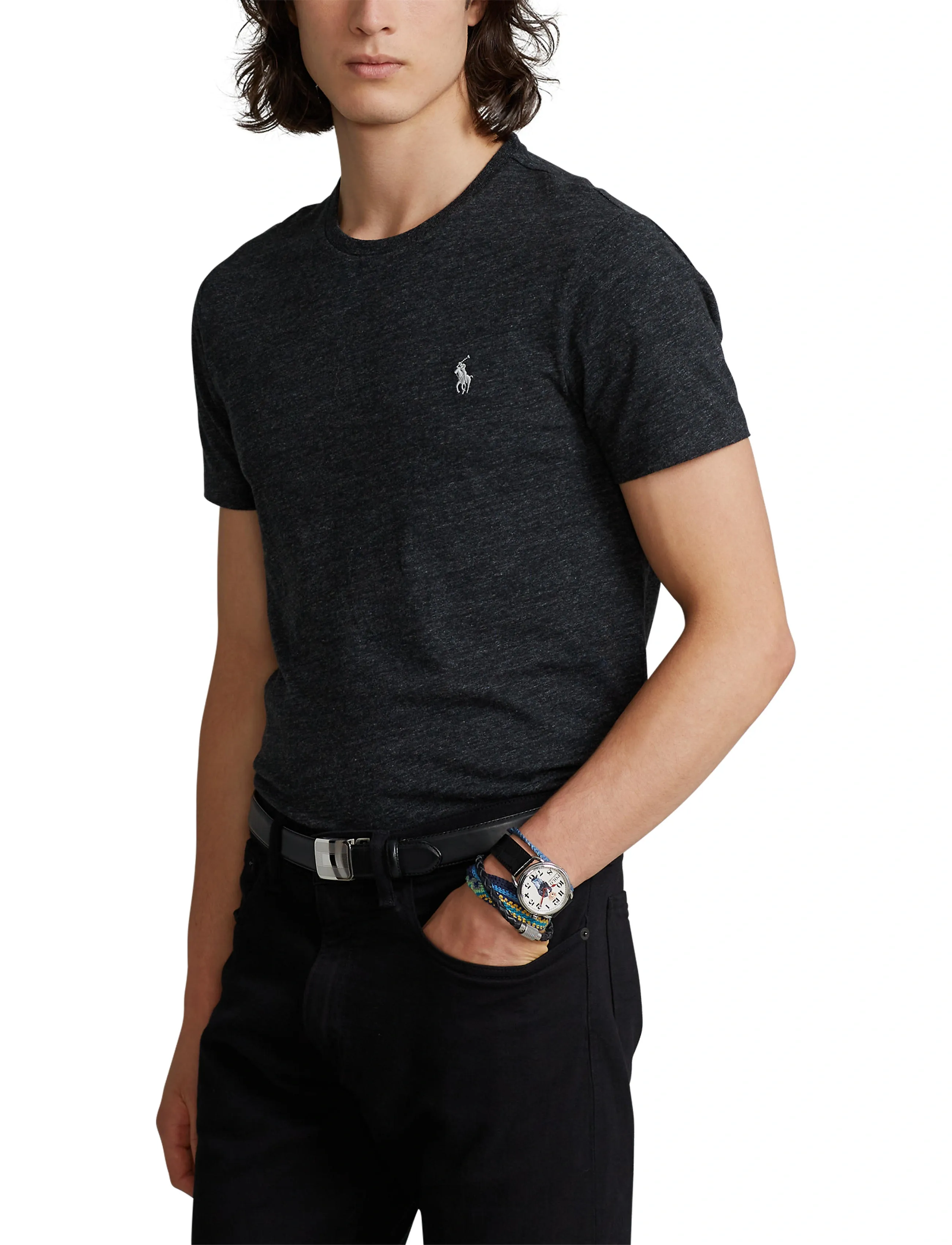 Polo Ralph Lauren Custom Slim Fit Jersey Crewneck T-Shirt herr – bild 6