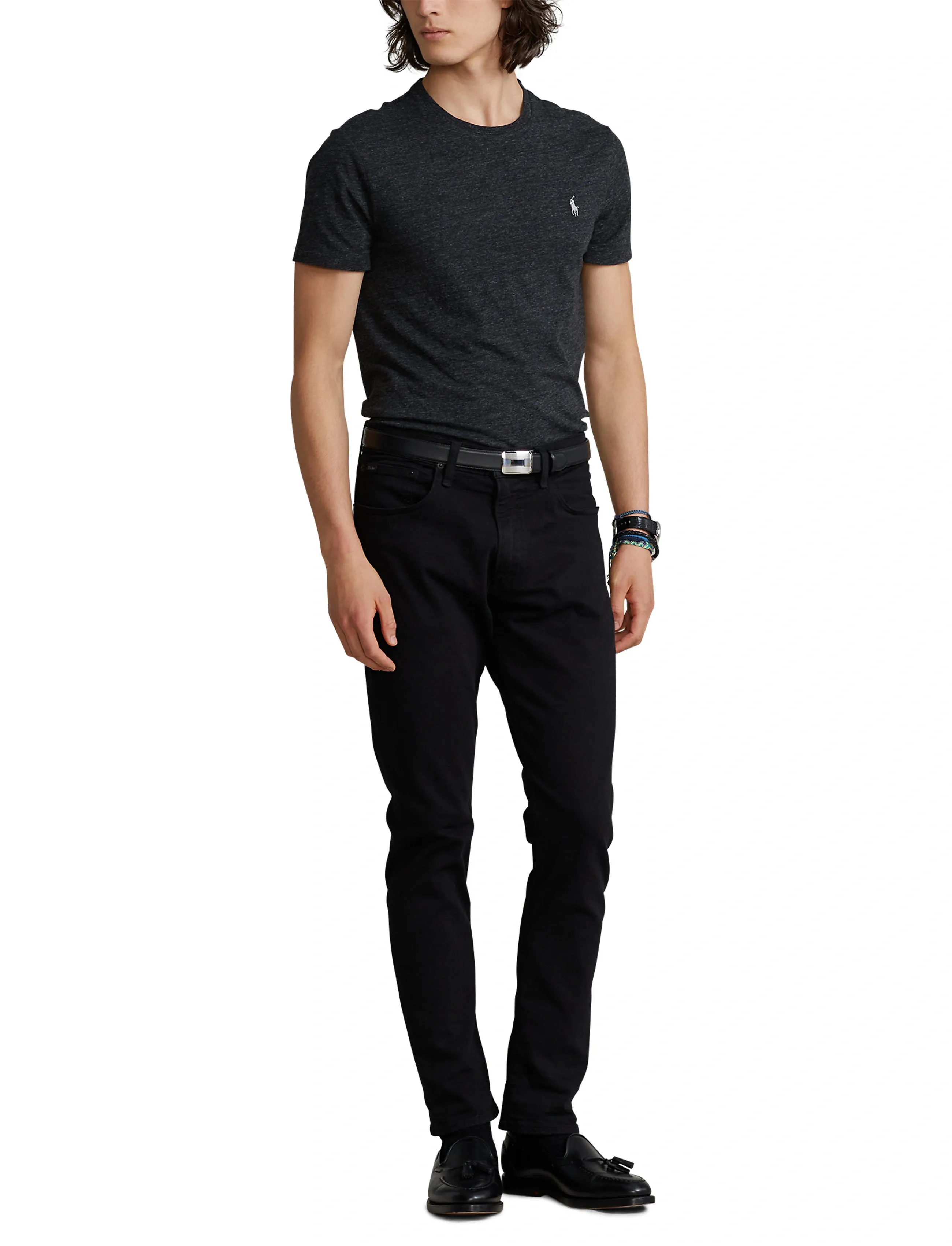 Polo Ralph Lauren Custom Slim Fit Jersey Crewneck T-Shirt herr – bild 7