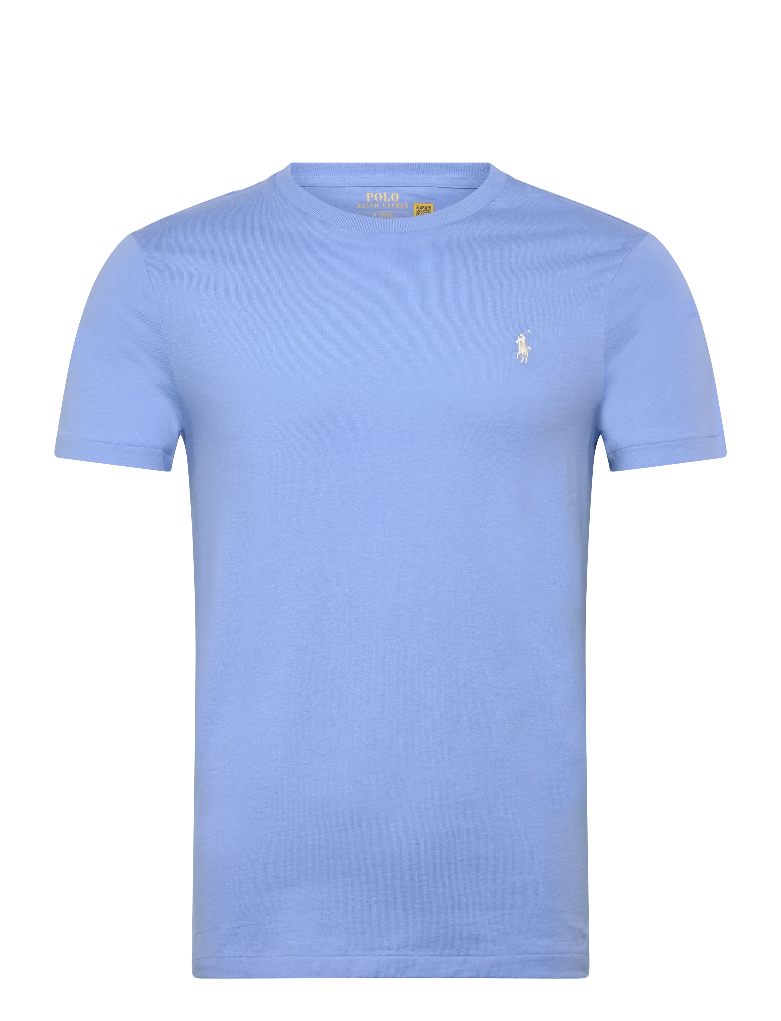 Polo Ralph Lauren Custom Slim Fit Jersey Crewneck T-Shirt - Riided - BLUE LAGOON/C8125 / blue