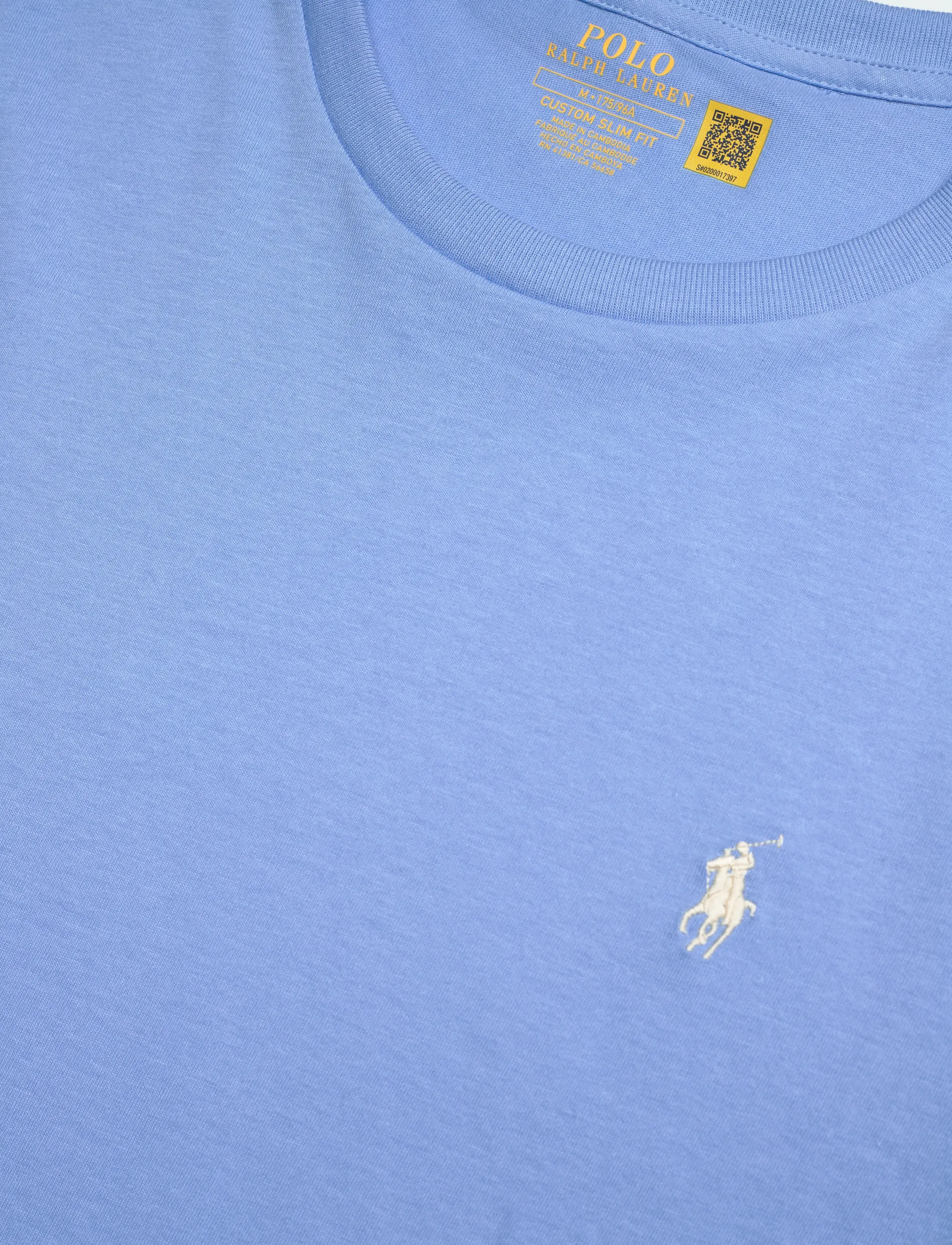 Polo Ralph Lauren - Custom Slim Fit Jersey Crewneck T-Shirt - kurzärmelig - blue lagoon/c8125 - 2