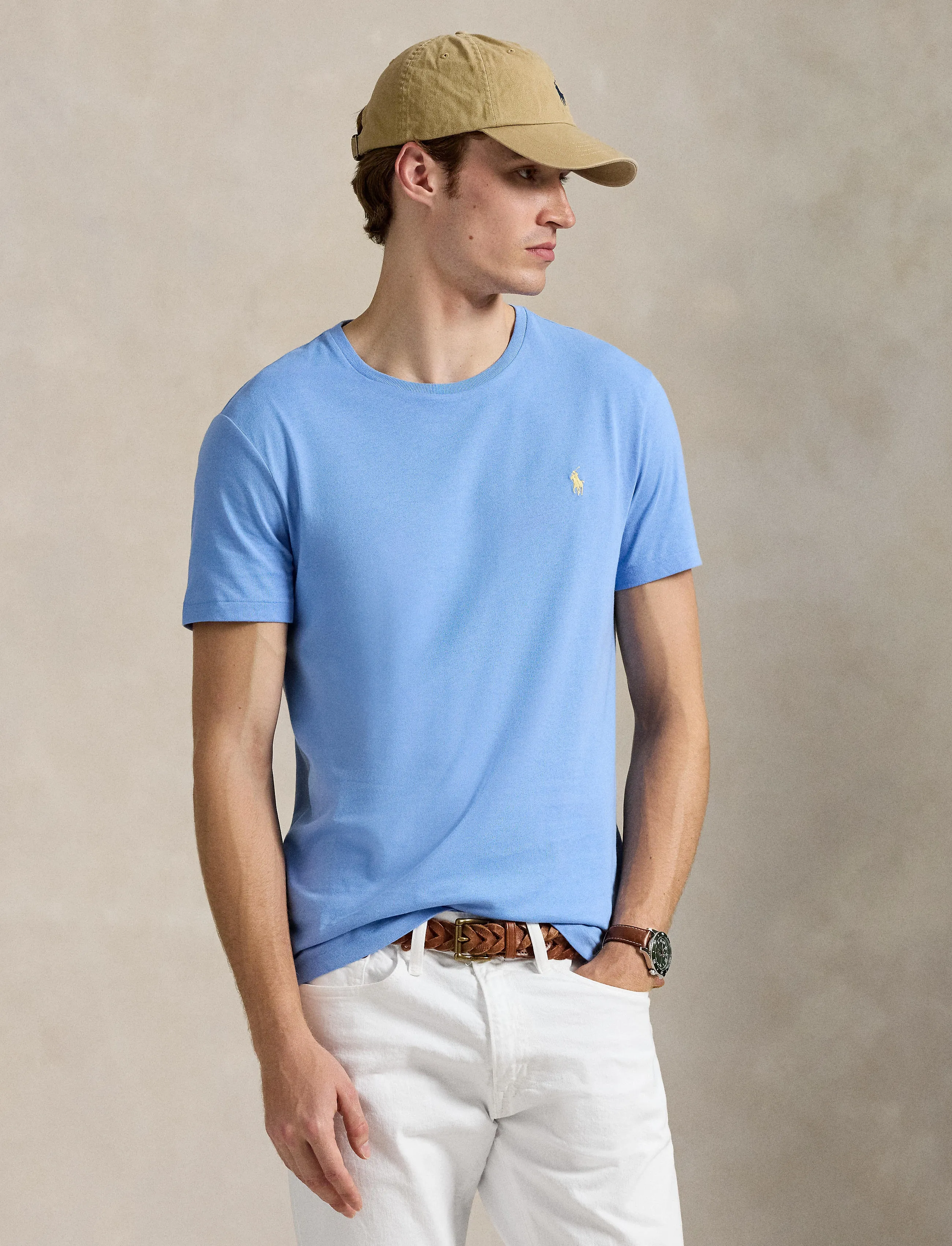 Polo Ralph Lauren 26/1 JERSEY-SSL-TSH - T-shirts - BRISTOL BLUE/C135 / blue