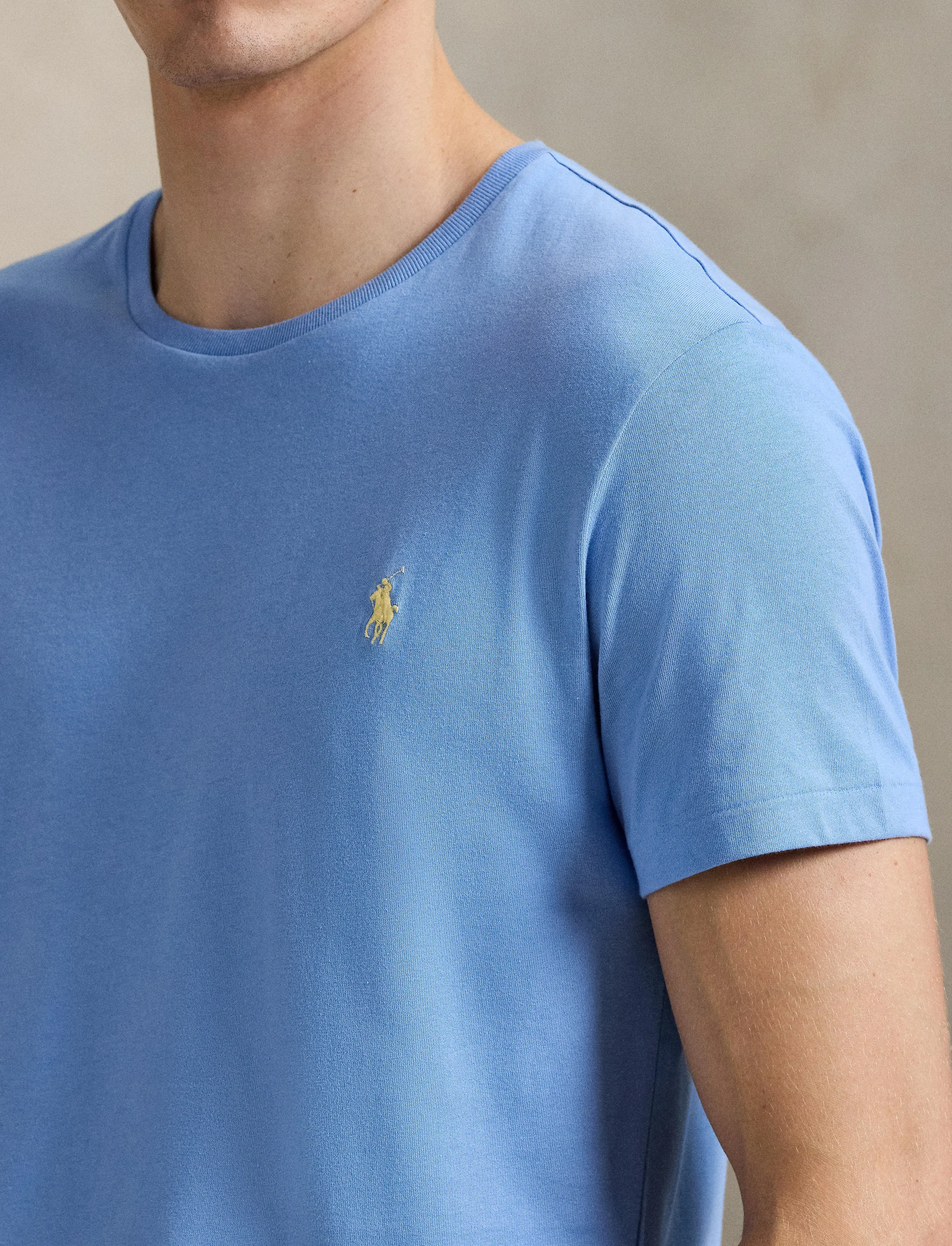 Polo Ralph Lauren - 26/1 JERSEY-SSL-TSH - basic t-shirts - bristol blue/c135 - 4