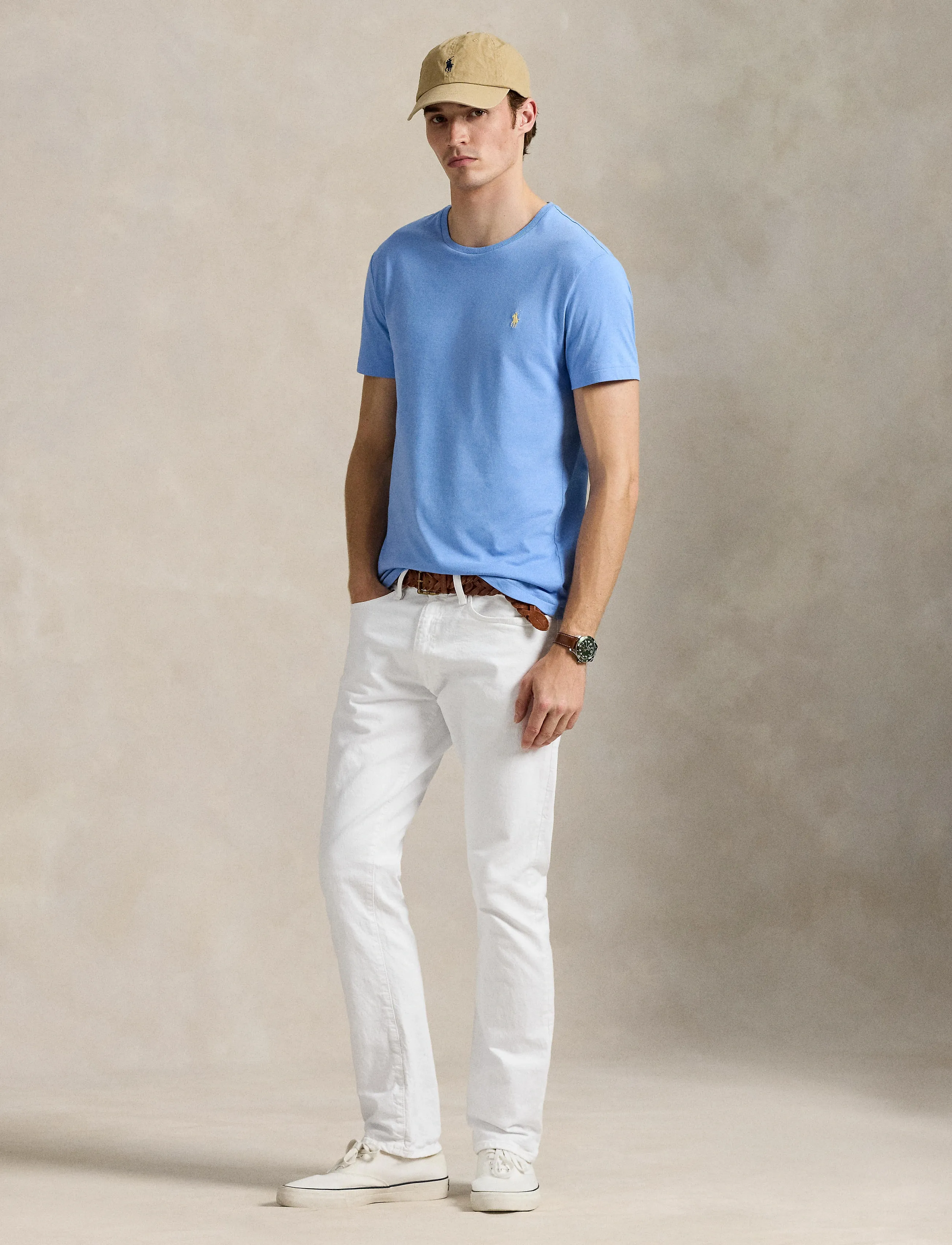 Polo Ralph Lauren - 26/1 JERSEY-SSL-TSH - basic t-shirts - bristol blue/c135 - 5