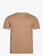 Custom Slim Fit Jersey Crewneck T-Shirt - CAFE TAN/C8176