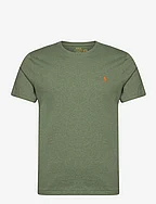 Custom Slim Fit Jersey Crewneck T-Shirt - CARGO GREEN HEATH