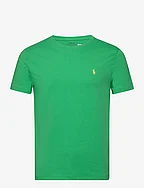 Custom Slim Fit Jersey Crewneck T-Shirt - CLASSIC KELLY/C12