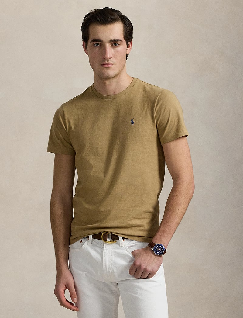 Polo Ralph Lauren - 26/1 JERSEY-SSL-TSH - t-shirts - coastal beige/c79 - 3