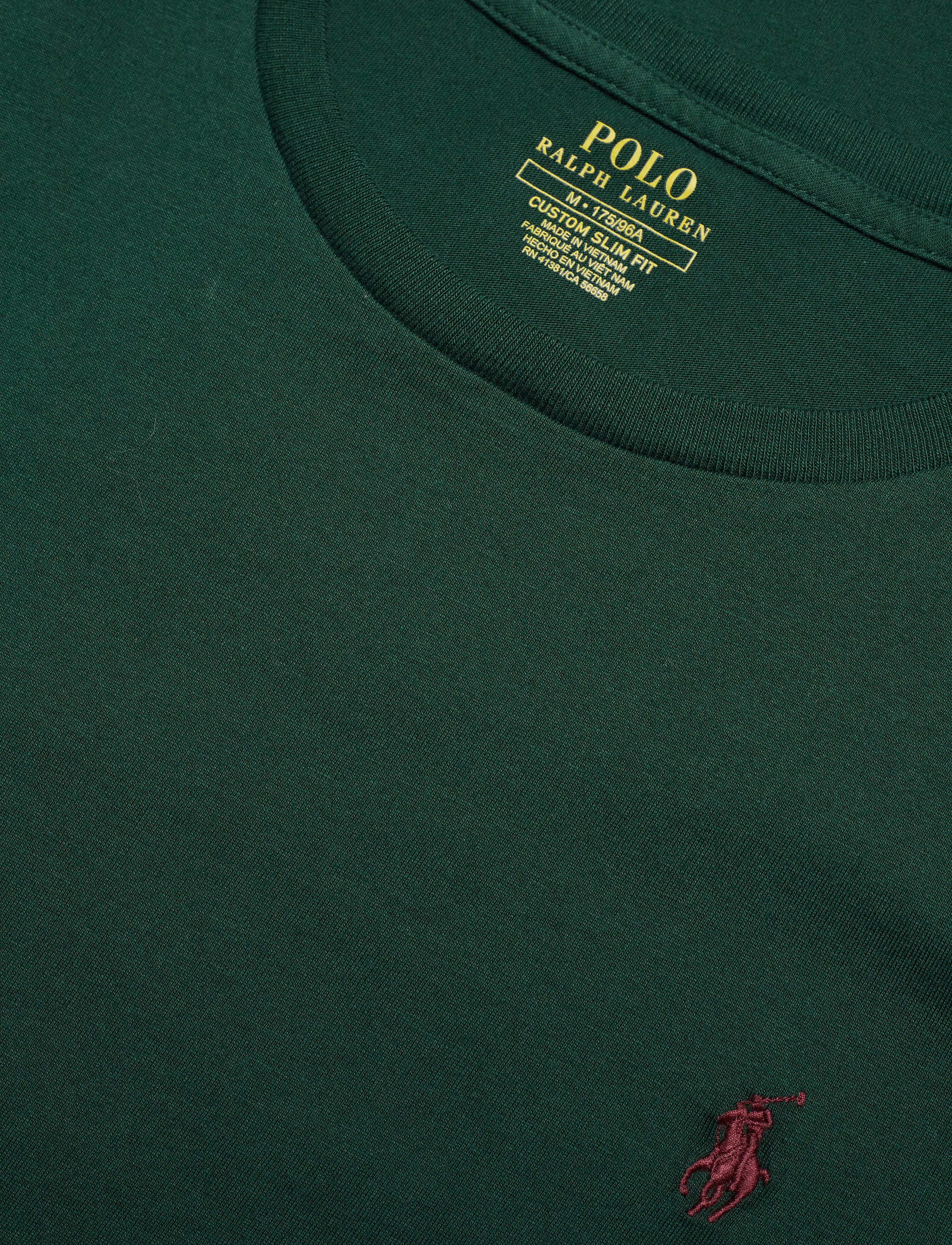 Polo Ralph Lauren - 26/1 JERSEY-SSL-TSH - basic t-shirts - college green/sig - 2