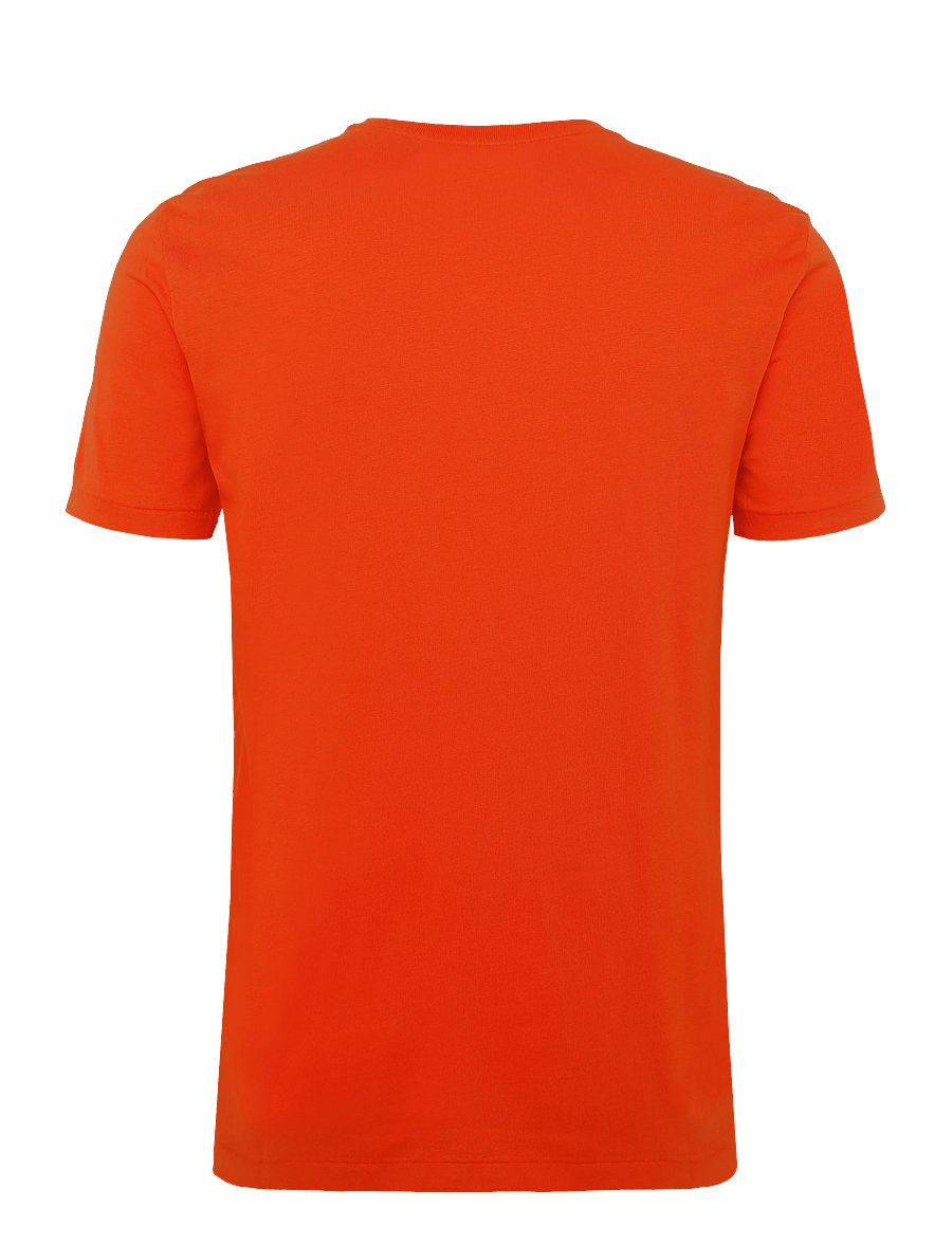 Polo Ralph Lauren - Custom Slim Fit Jersey Crewneck T-Shirt - kurzärmelig - college orange/c5 - 1
