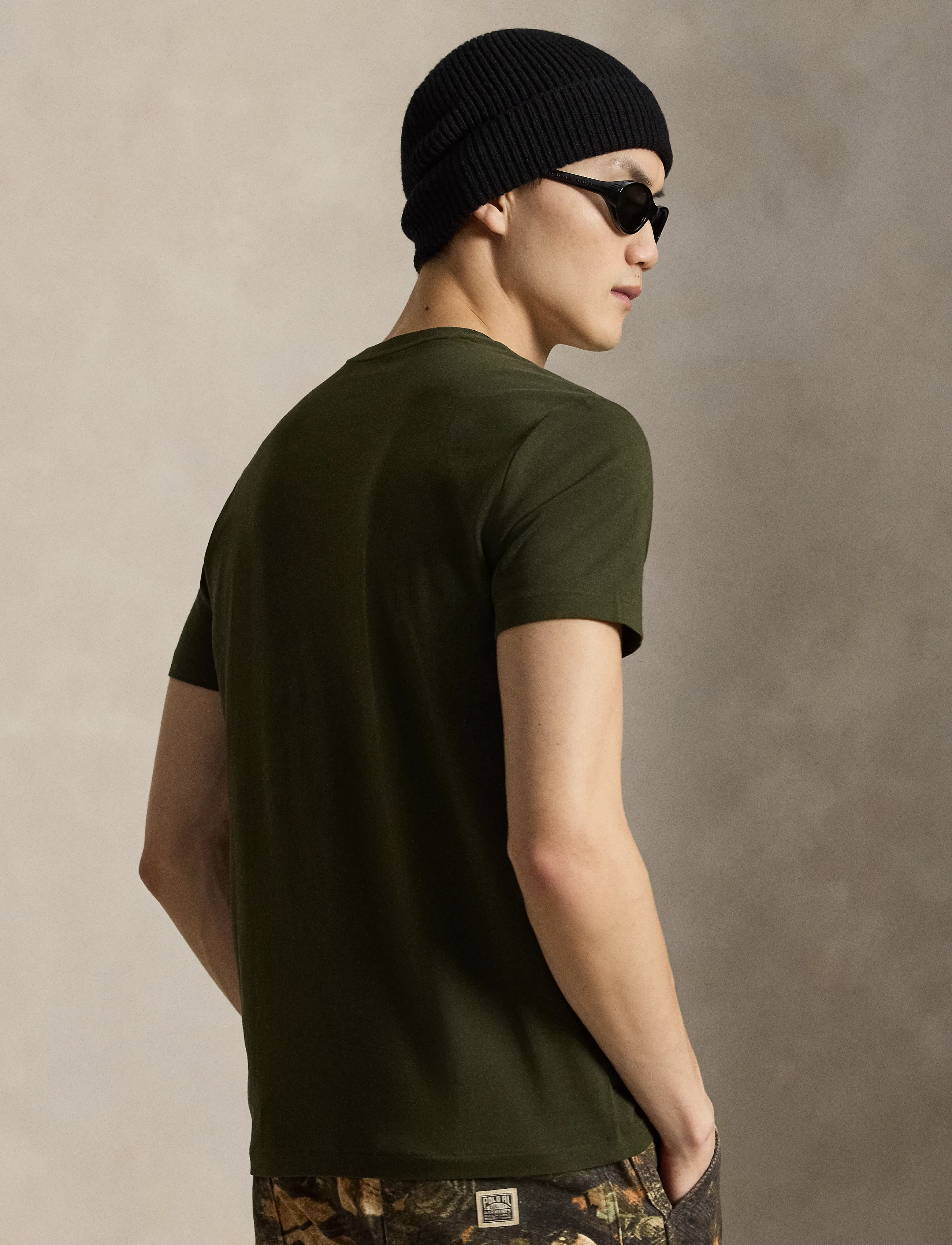 Polo Ralph Lauren T-shirts med korta ärmar FIGURSYDD BOMULLS-T-SHIRT herr – bild 6