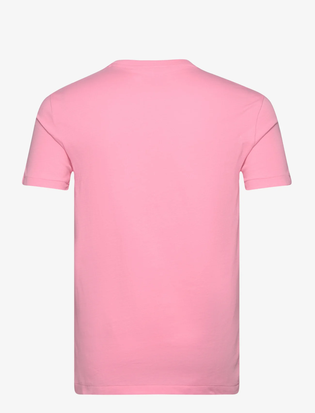 Polo Ralph Lauren - Custom Slim Fit Jersey Crewneck T-Shirt - laisvalaikio marškinėliai - course pink/c7532 - 1
