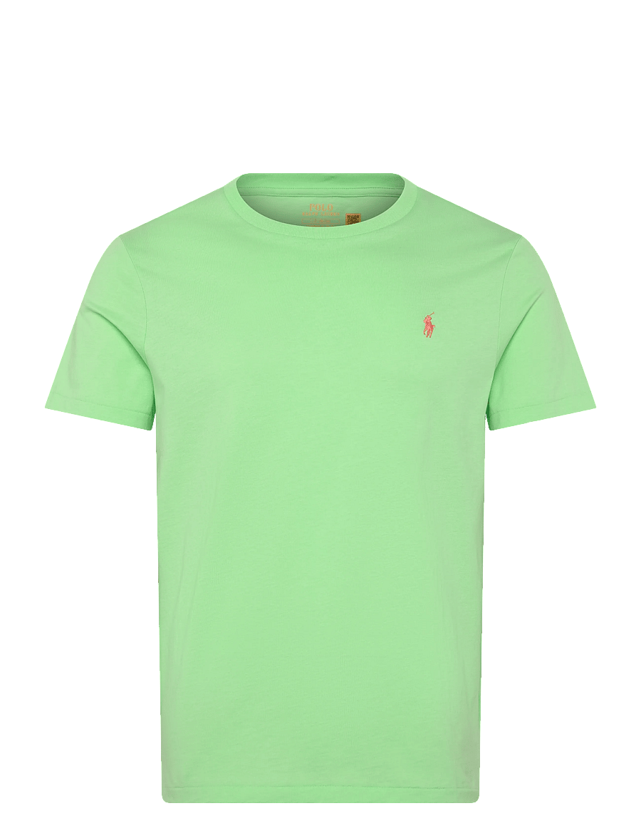 Polo Ralph Lauren - Custom Slim Fit Jersey Crewneck T-Shirt - kurzärmelig - cruise lime/c2113 - 0
