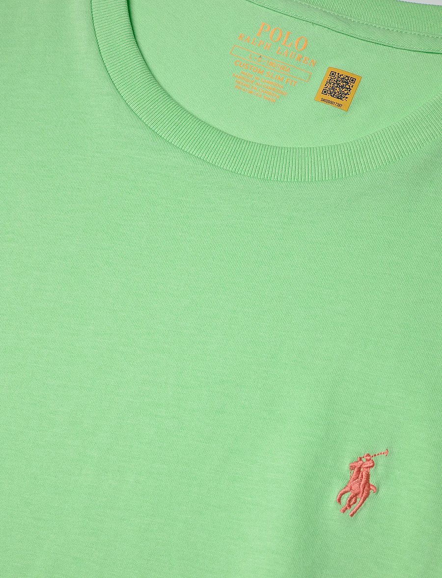 Polo Ralph Lauren - Custom Slim Fit Jersey Crewneck T-Shirt - kurzärmelig - cruise lime/c2113 - 2