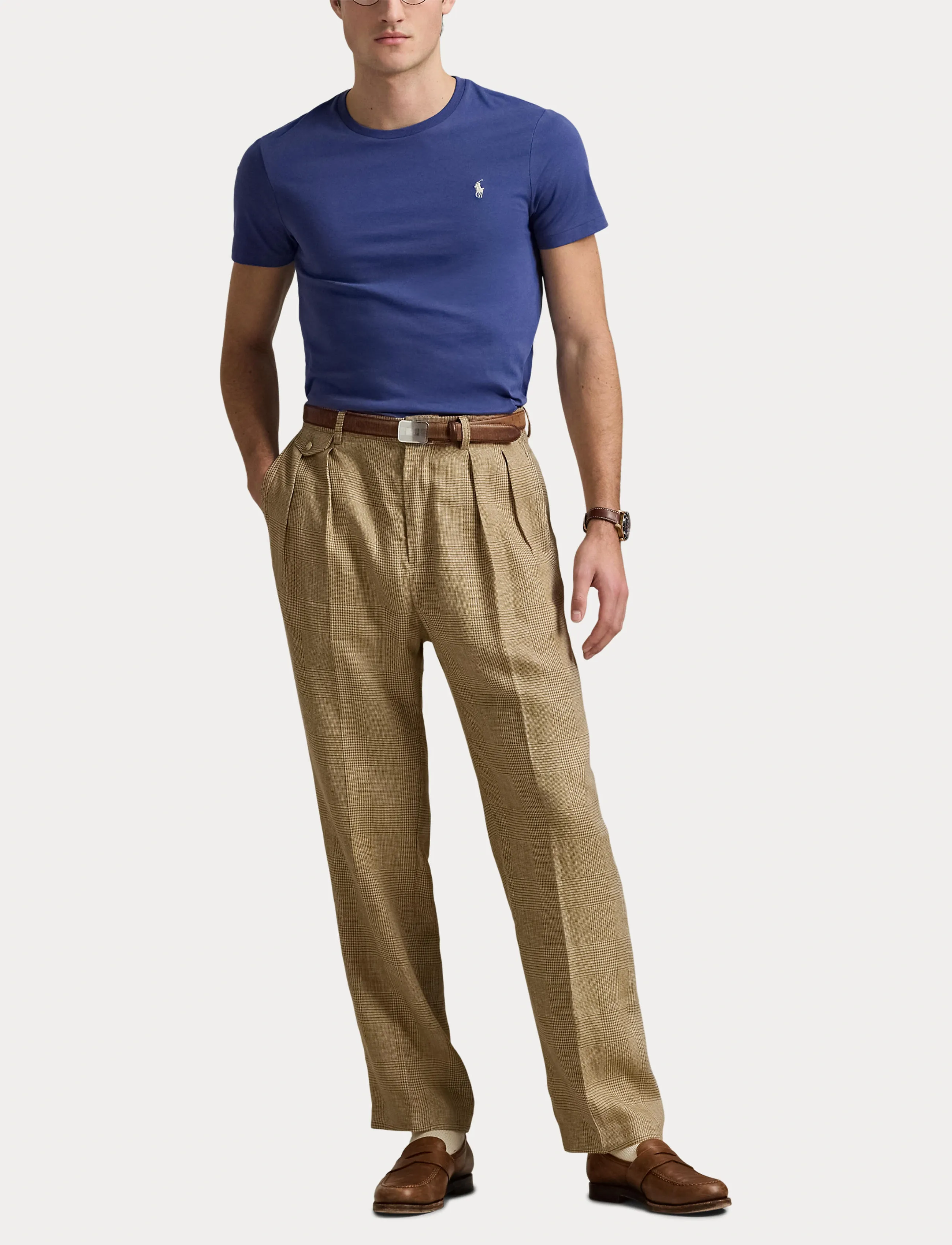 Polo Ralph Lauren - 26/1 JERSEY-SSL-TSH - basic t-shirts - earth blue/c8135 - 4
