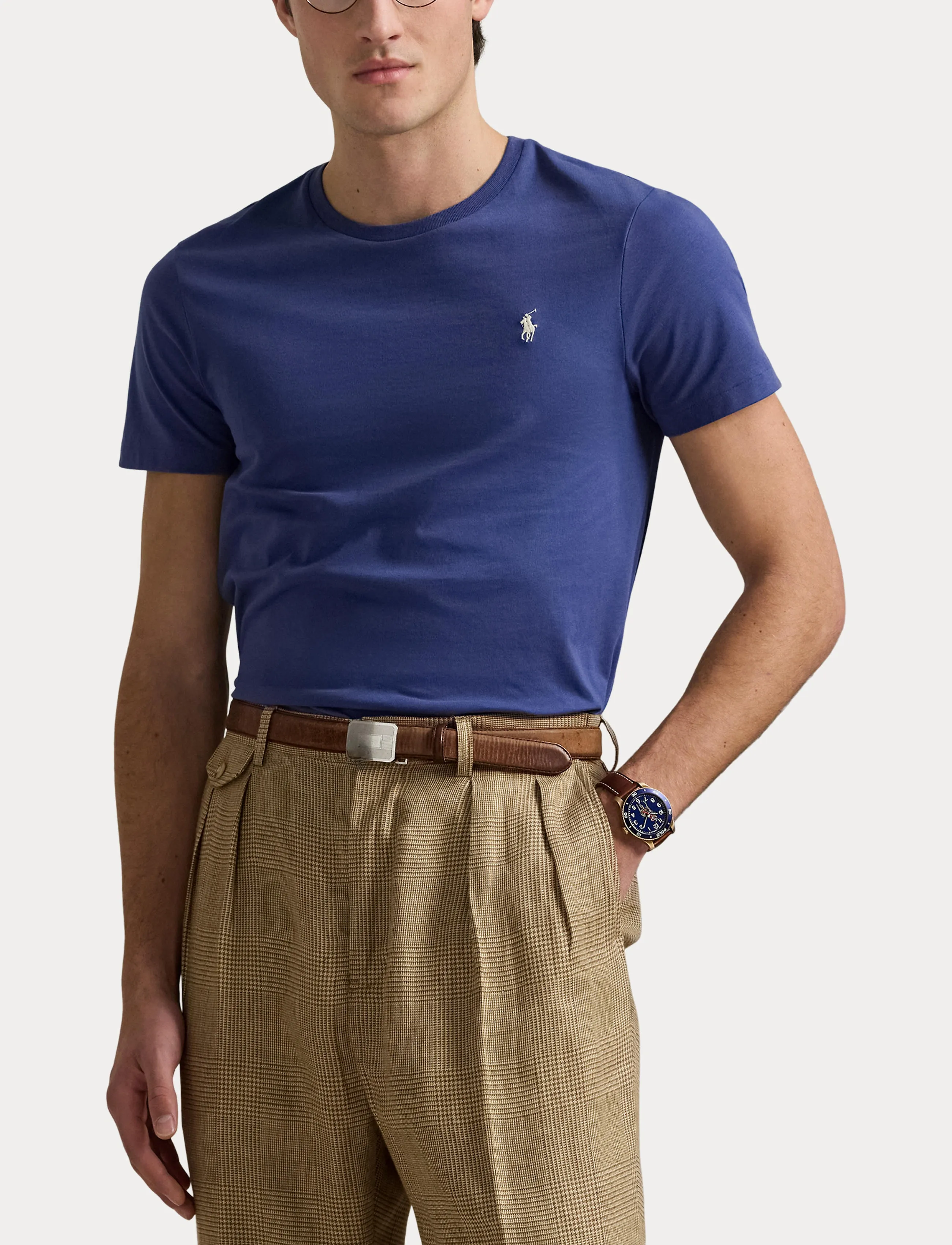 Polo Ralph Lauren - 26/1 JERSEY-SSL-TSH - basic t-shirts - earth blue/c8135 - 5