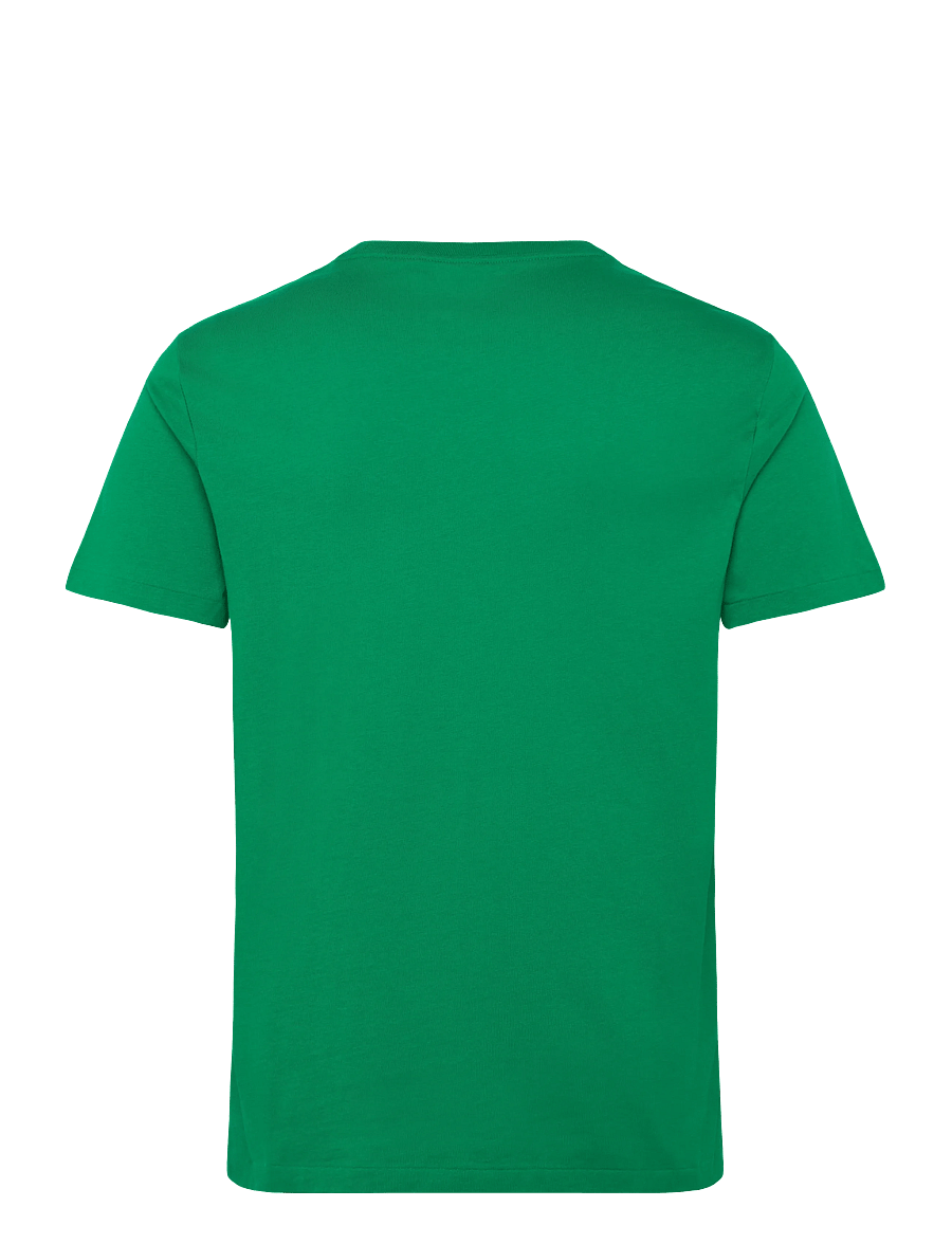 Polo Ralph Lauren - Custom Slim Fit Jersey Crewneck T-Shirt - kortærmede t-shirts - erin green/c3966 - 1