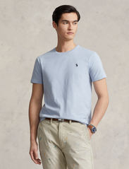 Polo Ralph Lauren - Custom Slim Fit Jersey Crewneck T-Shirt - laisvalaikio marškinėliai - estate blue/c0794 - 2