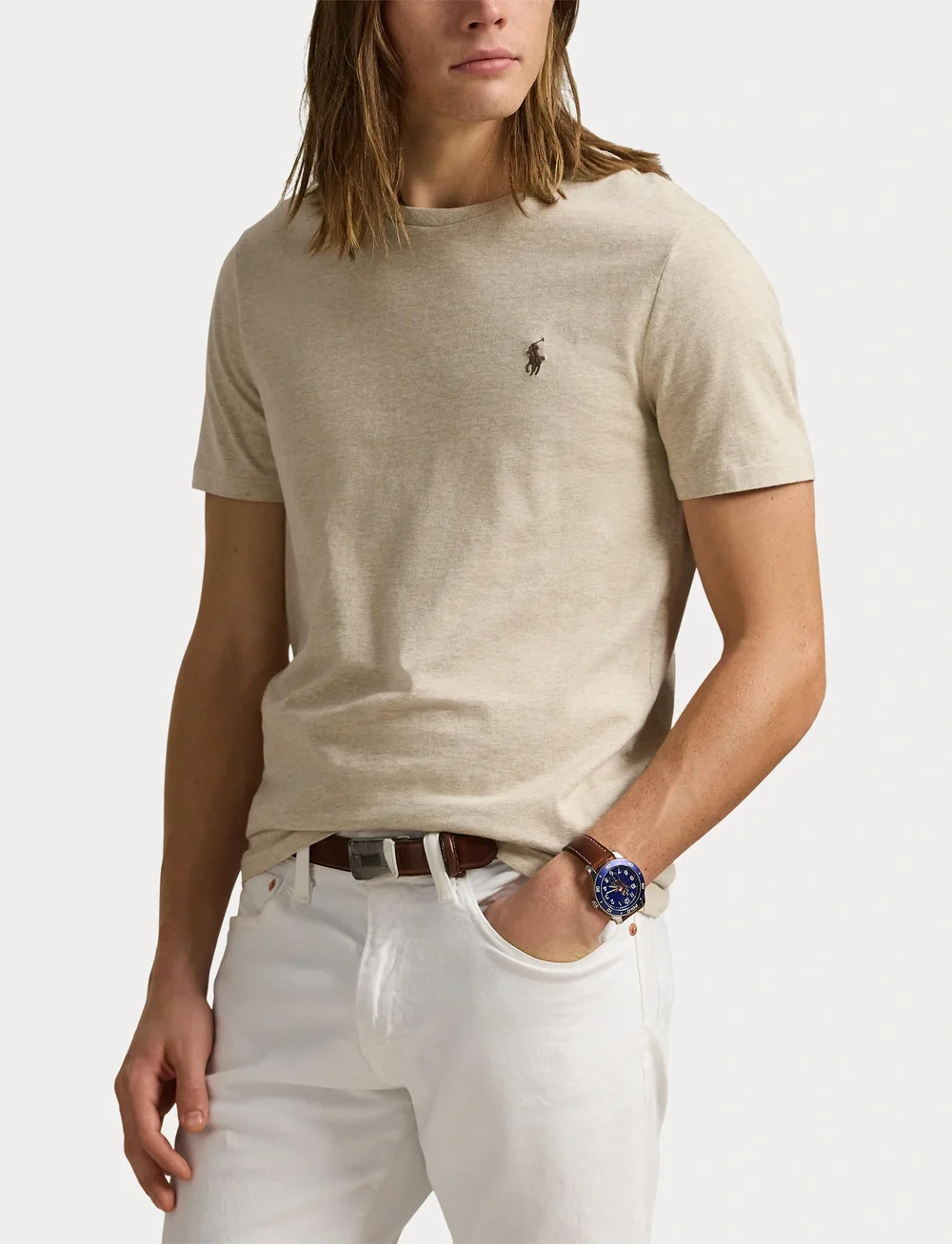 Polo Ralph Lauren - 26/1 JERSEY-SSL-TSH - kortärmade t-shirts - expedition dune h - 5