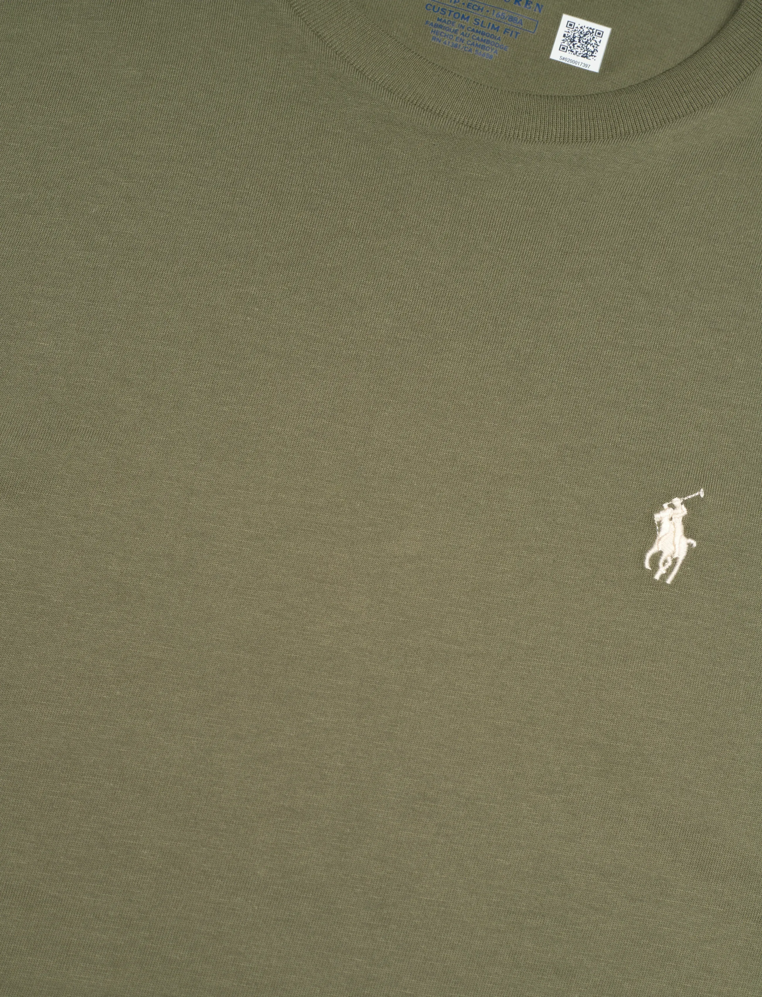 Polo Ralph Lauren - Custom Slim Fit Jersey Crewneck T-Shirt - kortærmede t-shirts - garden trail/c812 - 2
