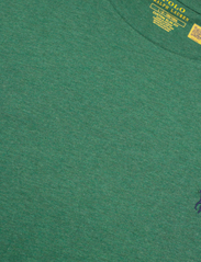 Polo Ralph Lauren - Custom Slim Fit Jersey Crewneck T-Shirt - laisvalaikio marškinėliai - green heather/c79 - 3