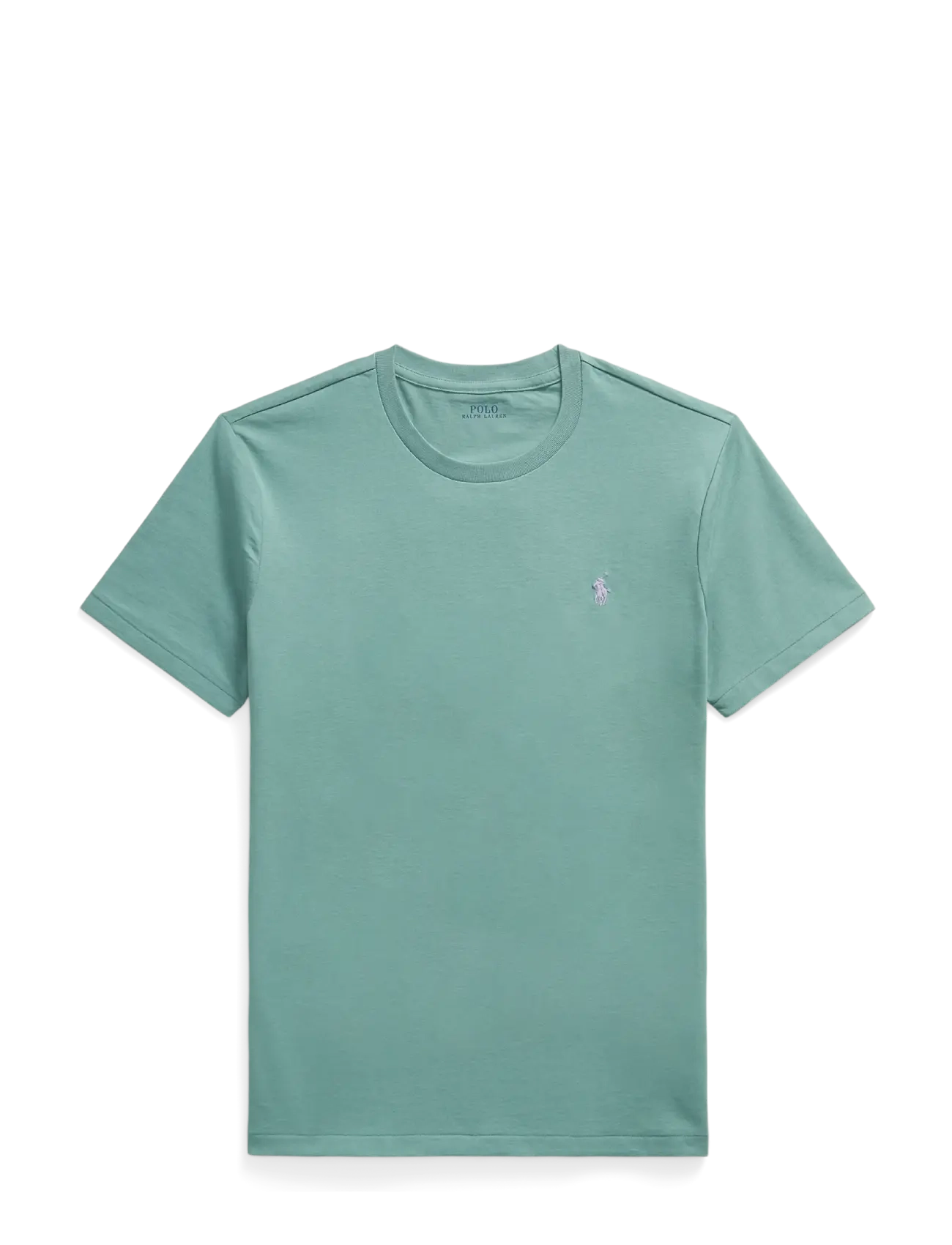 Polo Ralph Lauren Custom Slim Fit Jersey Crewneck T-Shirt - Marškinėliai - GREENSCAPE/C6125 / green