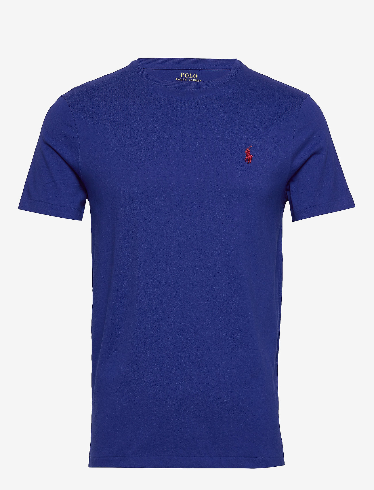 Polo Ralph Lauren - Custom Slim Fit Jersey Crewneck T-Shirt - laisvalaikio marškinėliai - heritage royal/c3 - 0