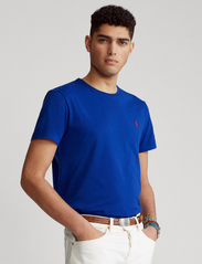 Polo Ralph Lauren - Custom Slim Fit Jersey Crewneck T-Shirt - laisvalaikio marškinėliai - heritage royal/c3 - 2
