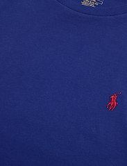 Polo Ralph Lauren - Custom Slim Fit Jersey Crewneck T-Shirt - laisvalaikio marškinėliai - heritage royal/c3 - 3
