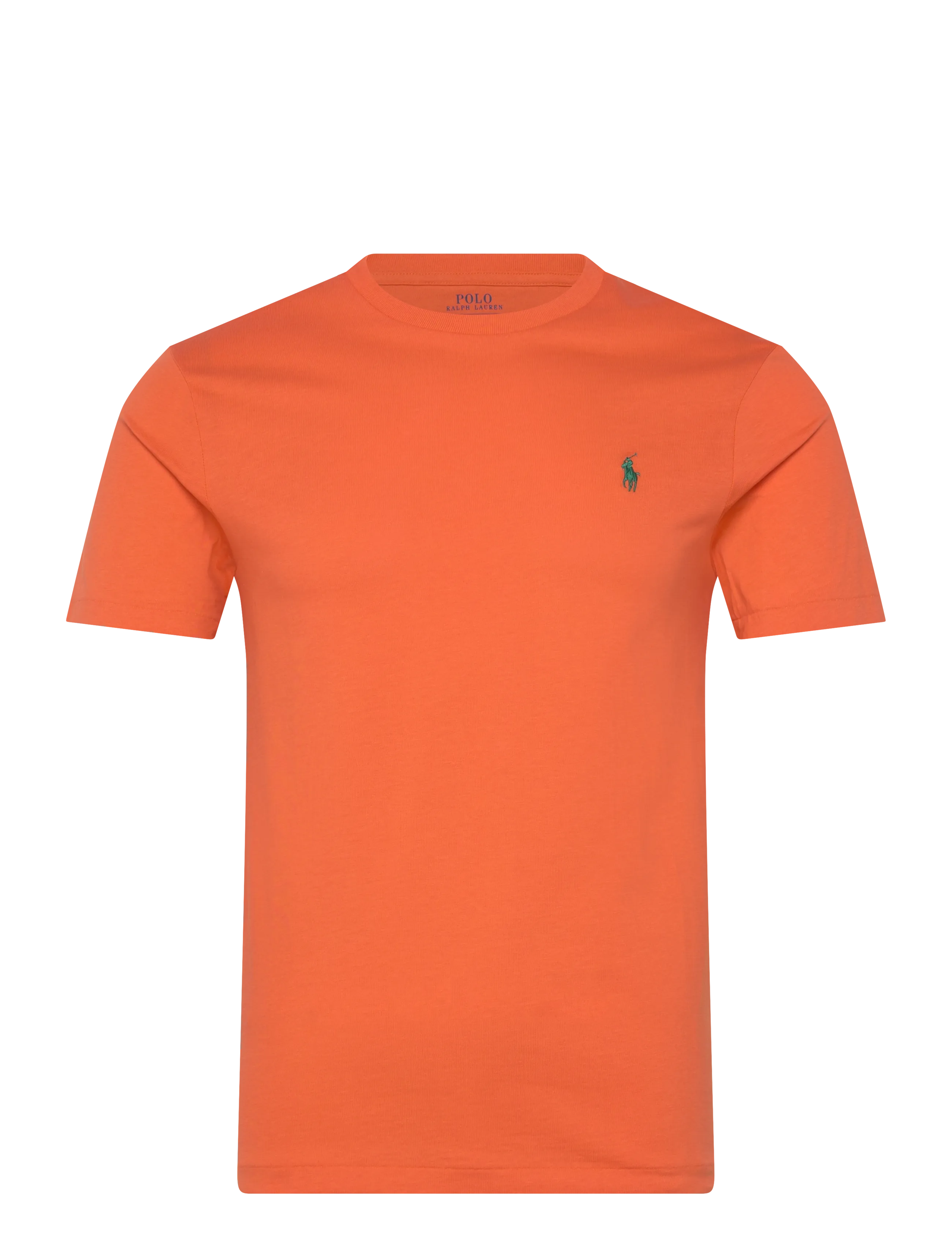 Polo Ralph Lauren Custom Slim Fit Jersey Crewneck T-Shirt - T-särgid - KONA ORANGE/C5204 / orange