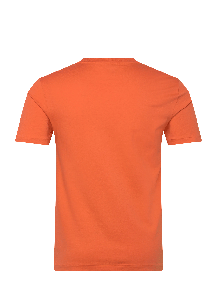 Polo Ralph Lauren - Custom Slim Fit Jersey Crewneck T-Shirt - kurzärmelig - kona orange/c5204 - 1