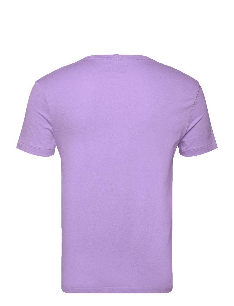 Polo Ralph Lauren - Custom Slim Fit Jersey Crewneck T-Shirt - t-shirts - light lilac/c5171 - 1