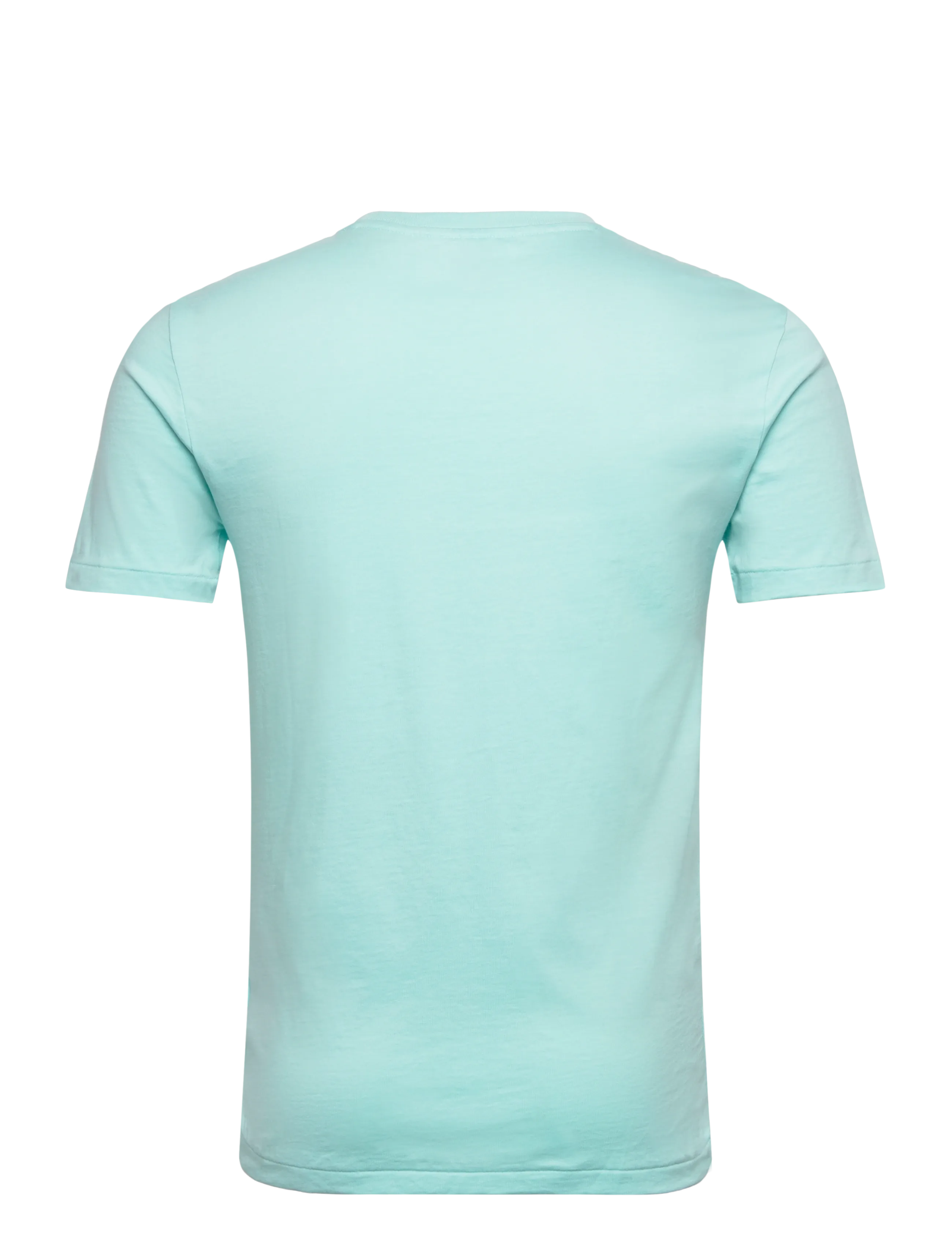 Polo Ralph Lauren - Custom Slim Fit Jersey Crewneck T-Shirt - kortærmede t-shirts - new aqua/c3166 - 1