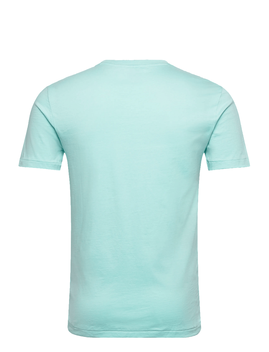 Polo Ralph Lauren - Custom Slim Fit Jersey Crewneck T-Shirt - kurzärmelig - new aqua/c3166 - 1