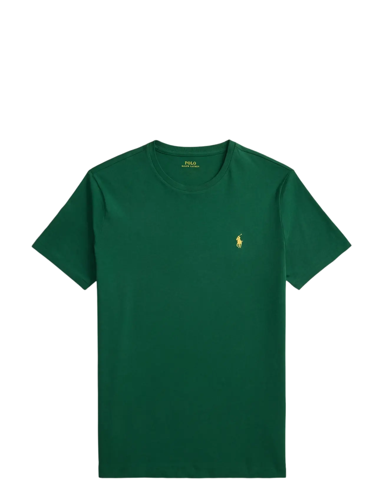 Polo Ralph Lauren Custom Slim Fit Jersey Crewneck T-Shirt - Riided - NEW FOREST/C1429 / green