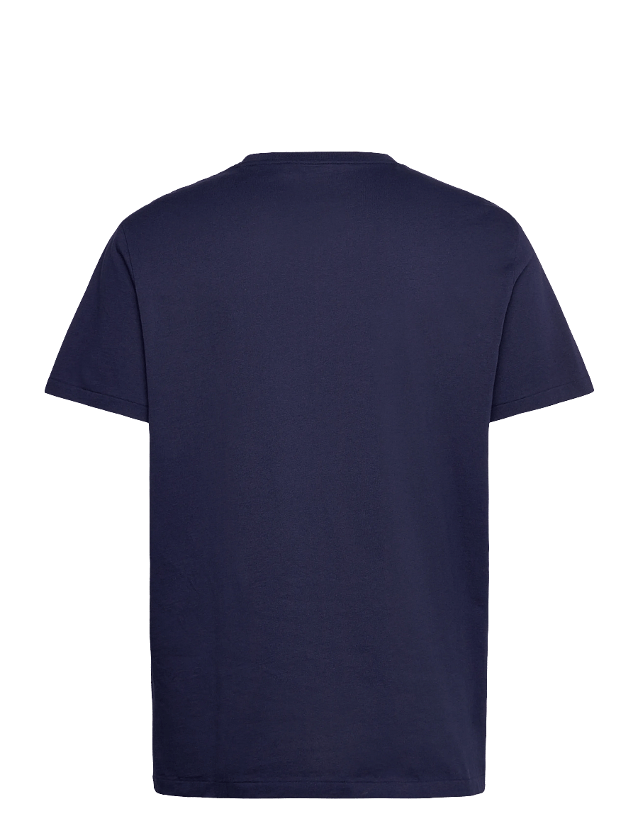 Polo Ralph Lauren - Custom Slim Fit Jersey Crewneck T-Shirt - kurzärmelig - newport navy/c812 - 1