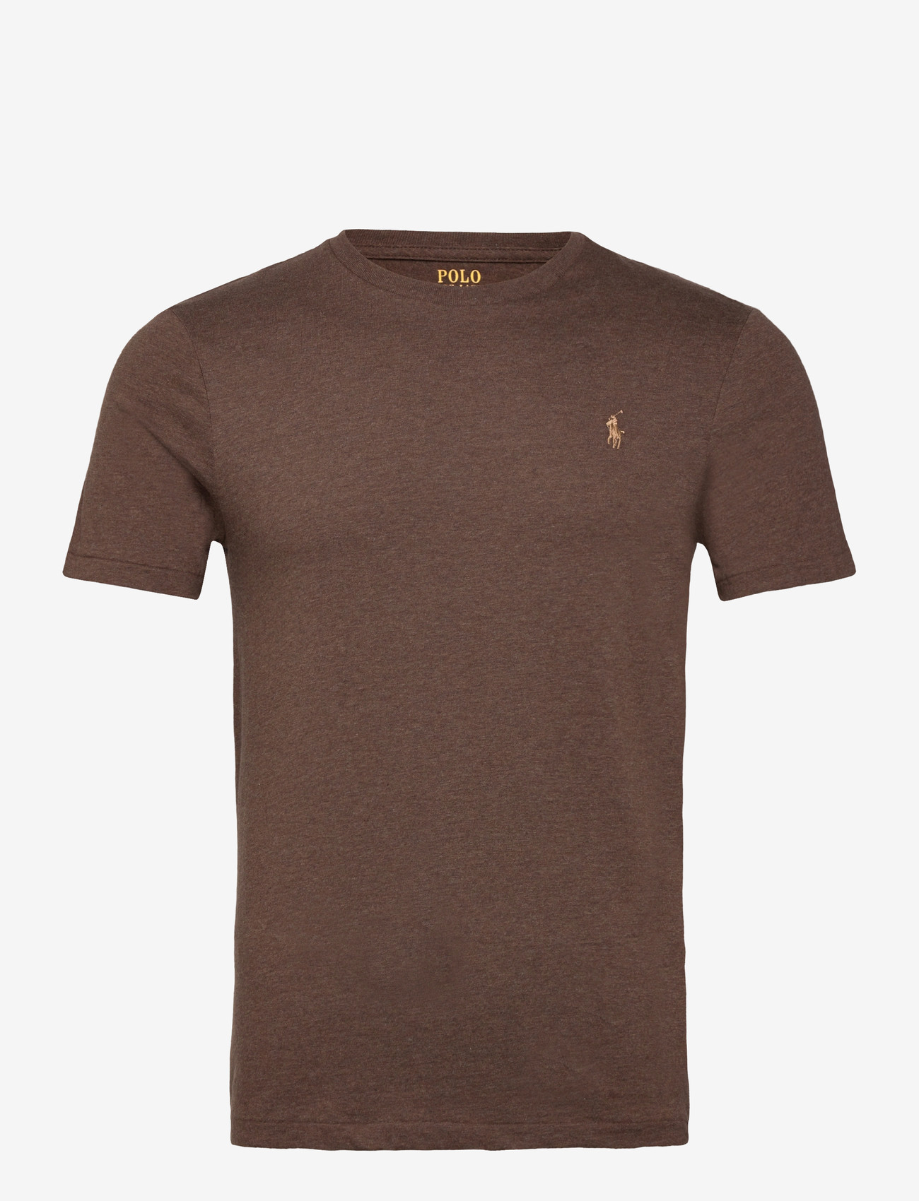 Polo Ralph Lauren - 26/1 JERSEY-SSL-TSH - short-sleeved t-shirts - nutmeg brown heat - 0