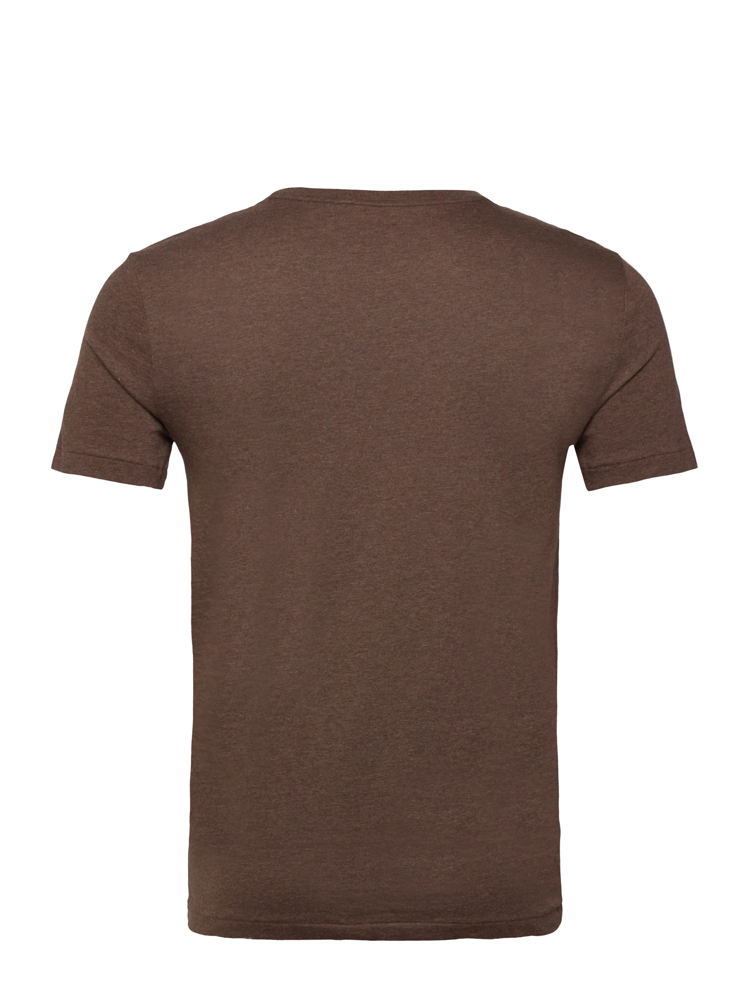 Polo Ralph Lauren - Custom Slim Fit Jersey Crewneck T-Shirt - kortærmede t-shirts - nutmeg brown heat - 2