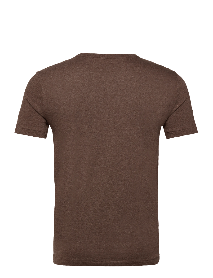 Polo Ralph Lauren - Custom Slim Fit Jersey Crewneck T-Shirt - kortärmade t-shirts - nutmeg brown heat - 2