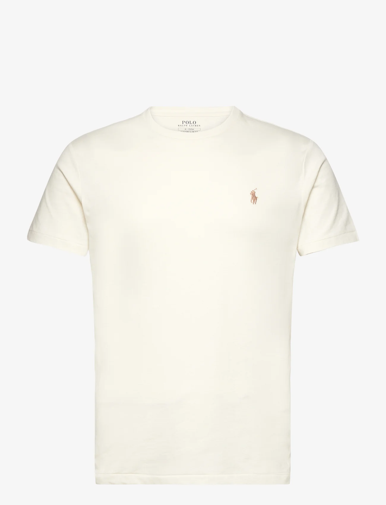 Polo Ralph Lauren - 26/1 JERSEY-SSL-TSH - laisvalaikio marškinėliai - parchment cream/c - 0