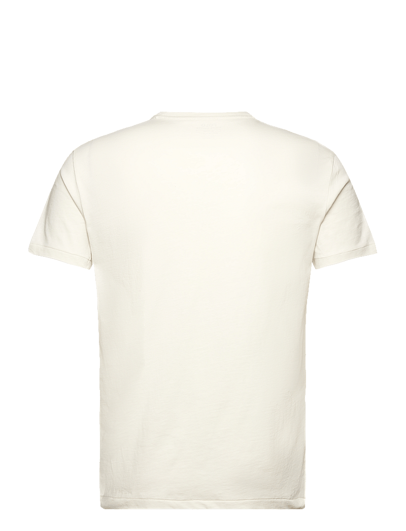 Polo Ralph Lauren - Custom Slim Fit Cotton T-Shirt - short-sleeved t-shirts - parchment cream/c - 2