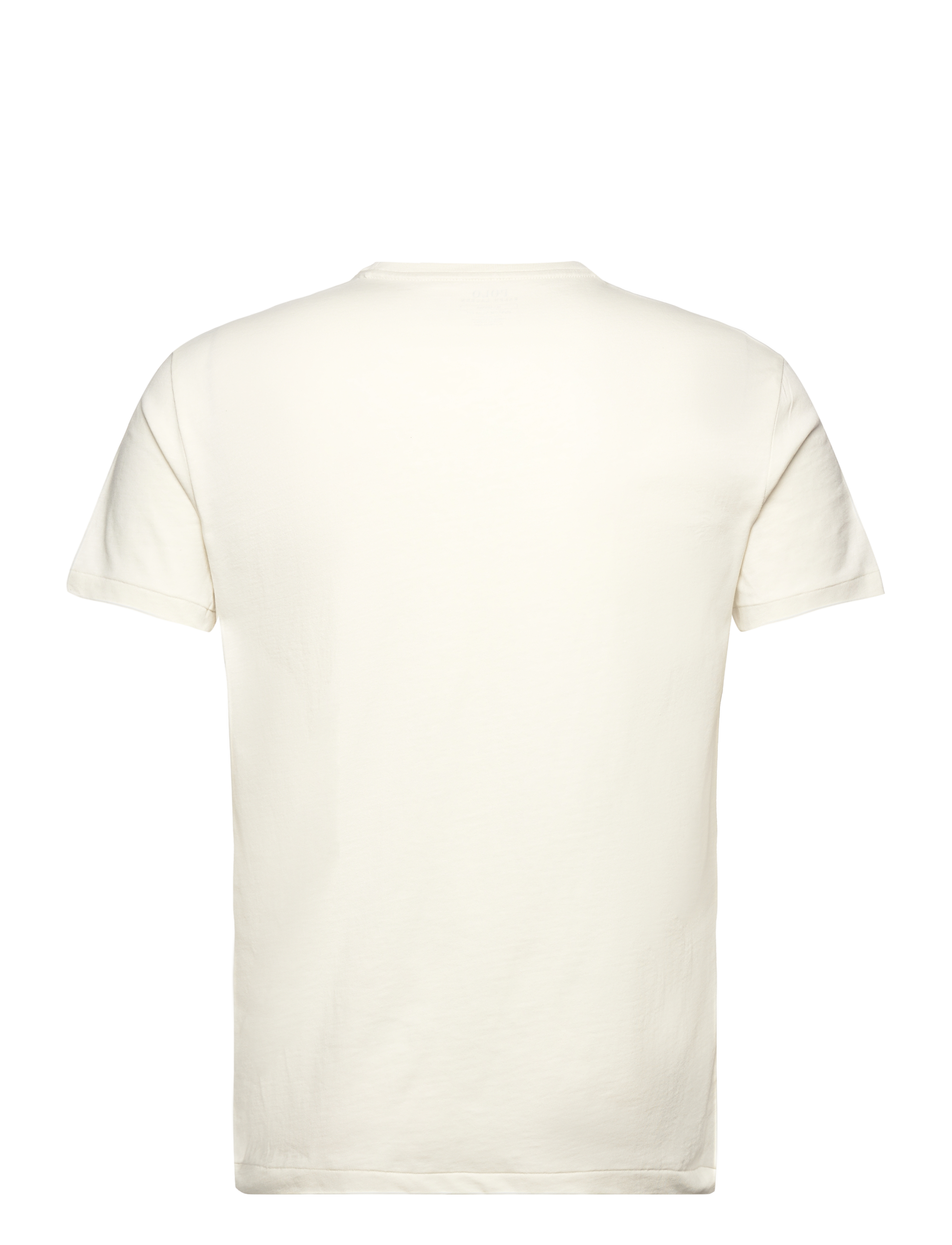 Polo Ralph Lauren - Custom Slim Fit Jersey Crewneck T-Shirt - kurzärmelig - parchment cream/c - 2