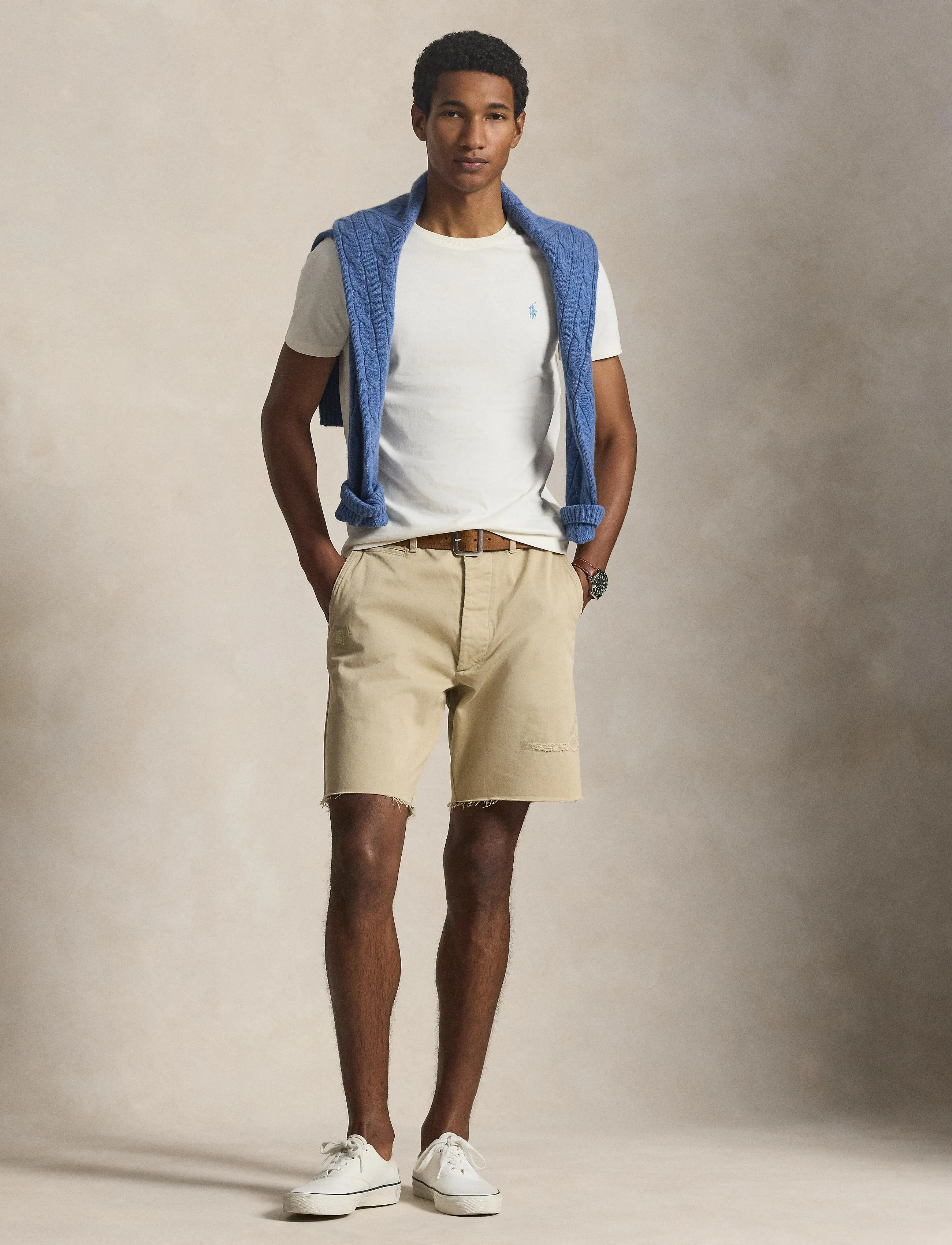 Polo Ralph Lauren 26/1 JERSEY-SSL-TSH - T-Shirts - PARCHMENT CREAM/C / cream