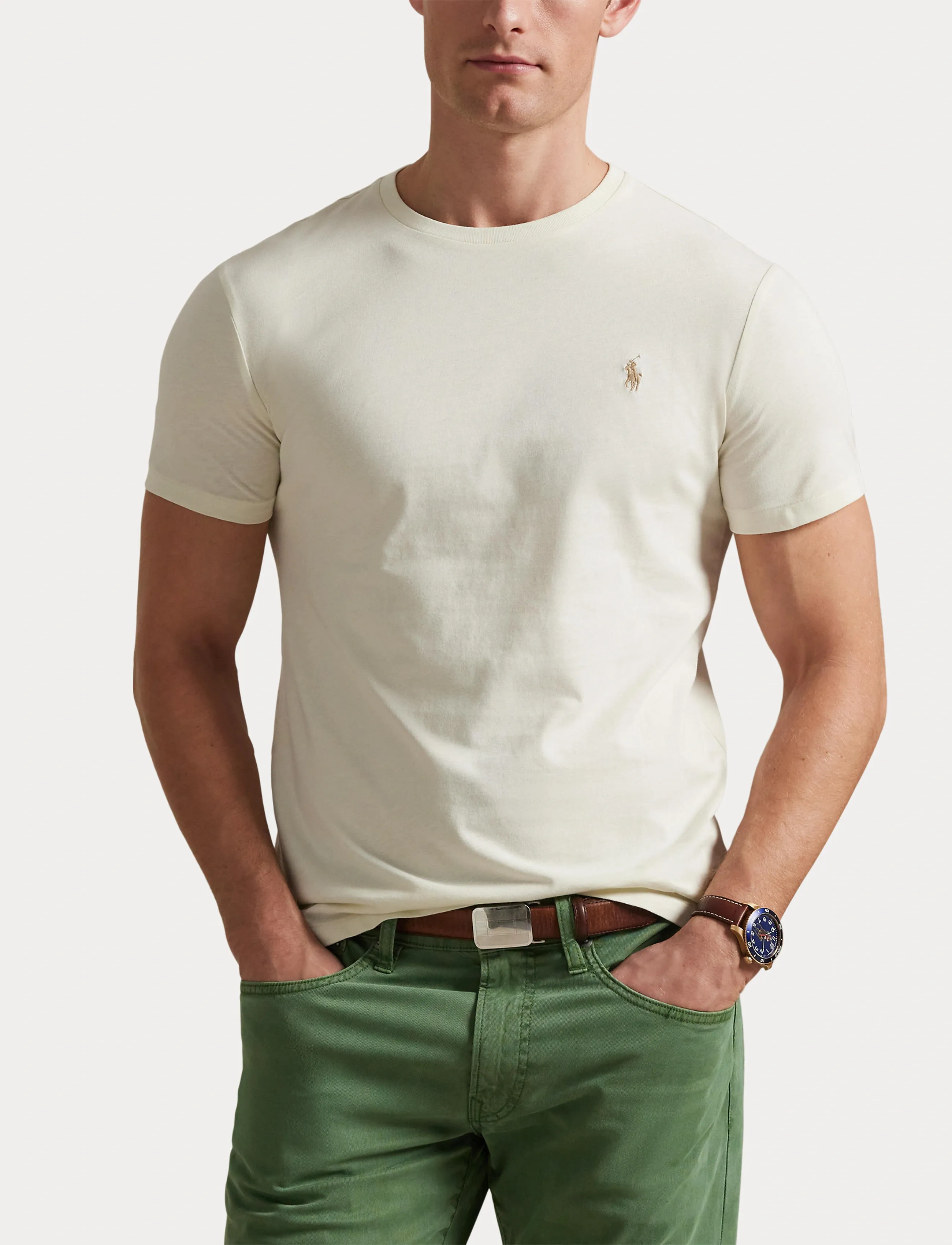 Polo Ralph Lauren Custom Slim Fit Jersey Crewneck T-Shirt herr – bild 5