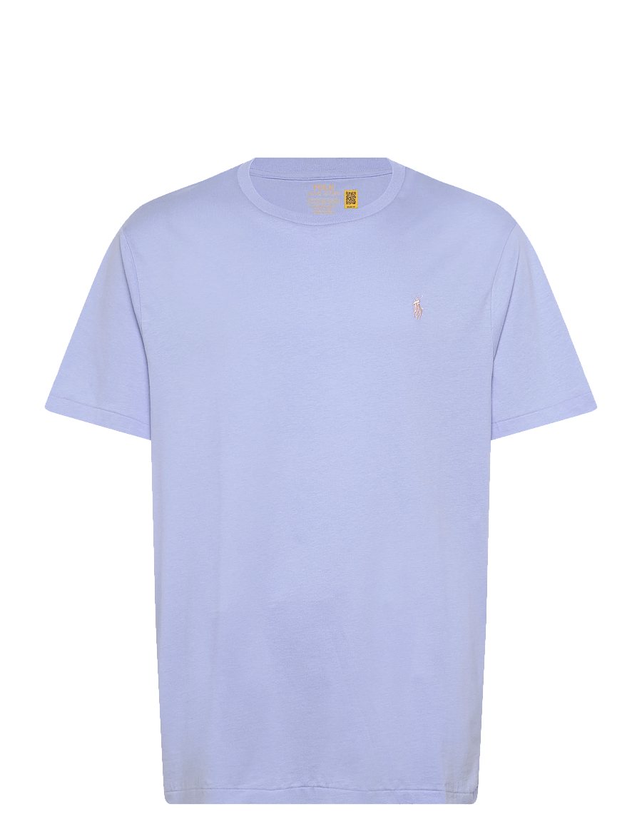 Polo Ralph Lauren - Custom Slim Fit Jersey Crewneck T-Shirt - kurzärmelig - pebble blue/c3115 - 0