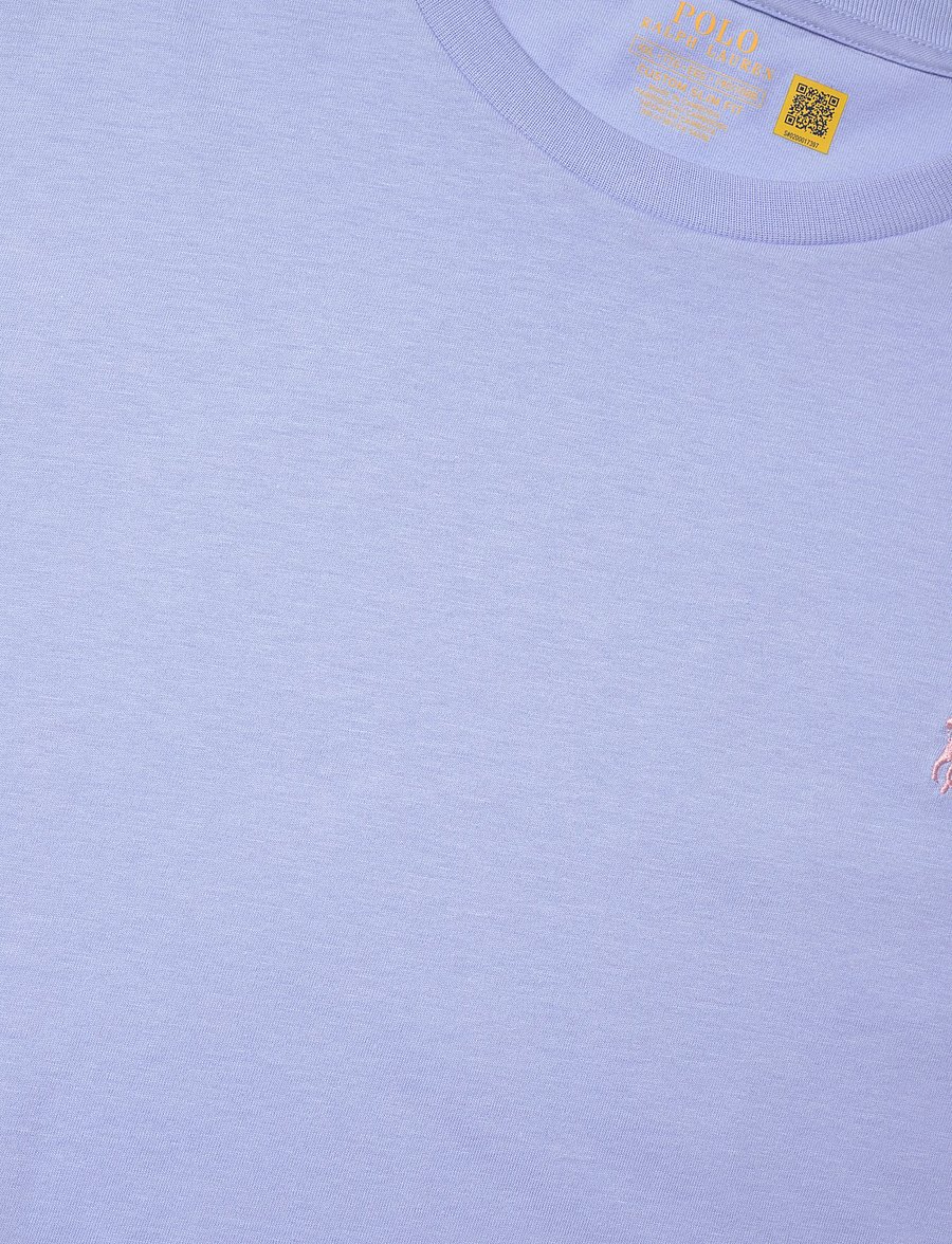Polo Ralph Lauren - Custom Slim Fit Jersey Crewneck T-Shirt - kurzärmelig - pebble blue/c3115 - 2