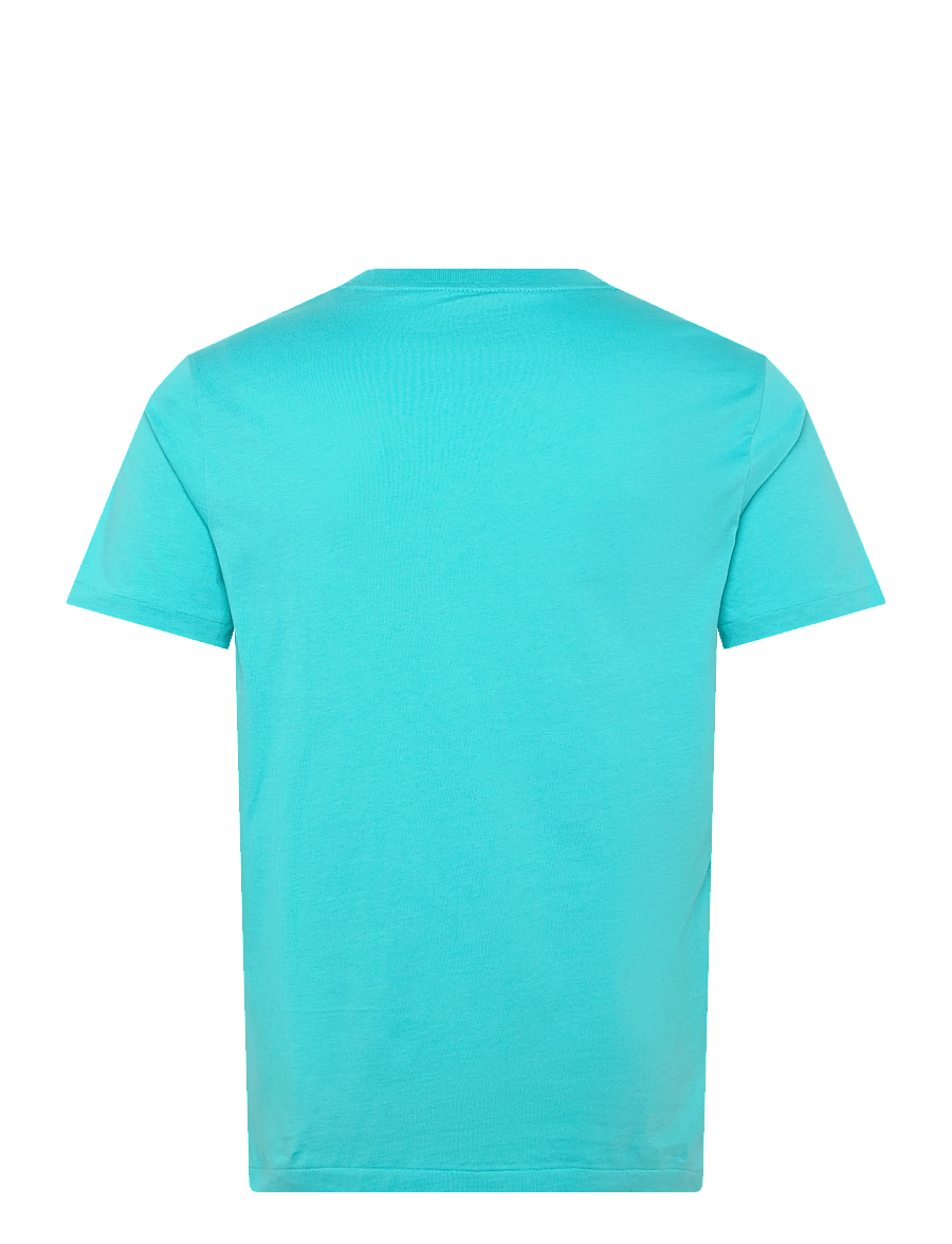 Polo Ralph Lauren - Custom Slim Fit Jersey Crewneck T-Shirt - kurzärmelig - perfect turquoise - 1