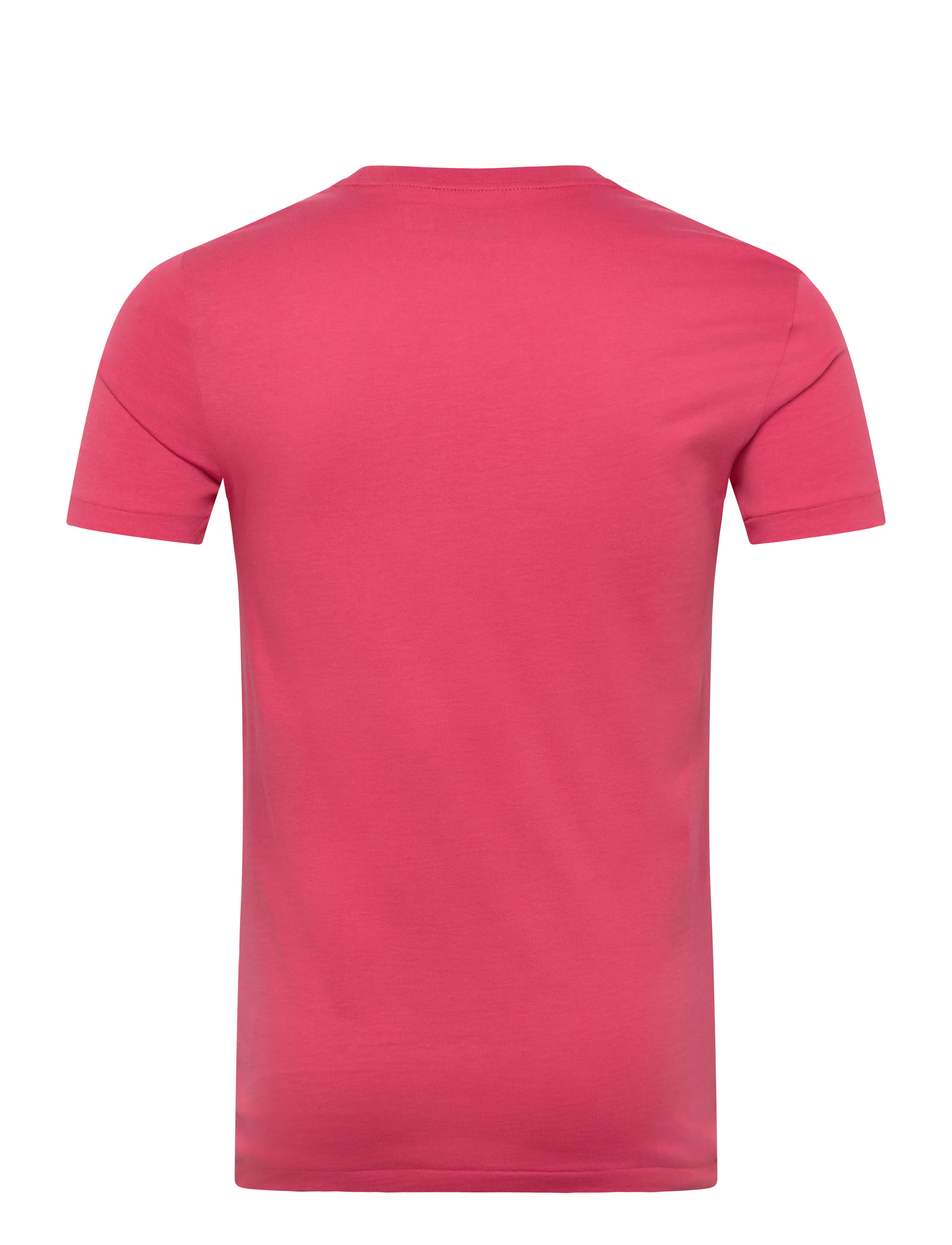 Polo Ralph Lauren - Custom Slim Fit Jersey Crewneck T-Shirt - kortærmede t-shirts - red sky/c7215 - 1