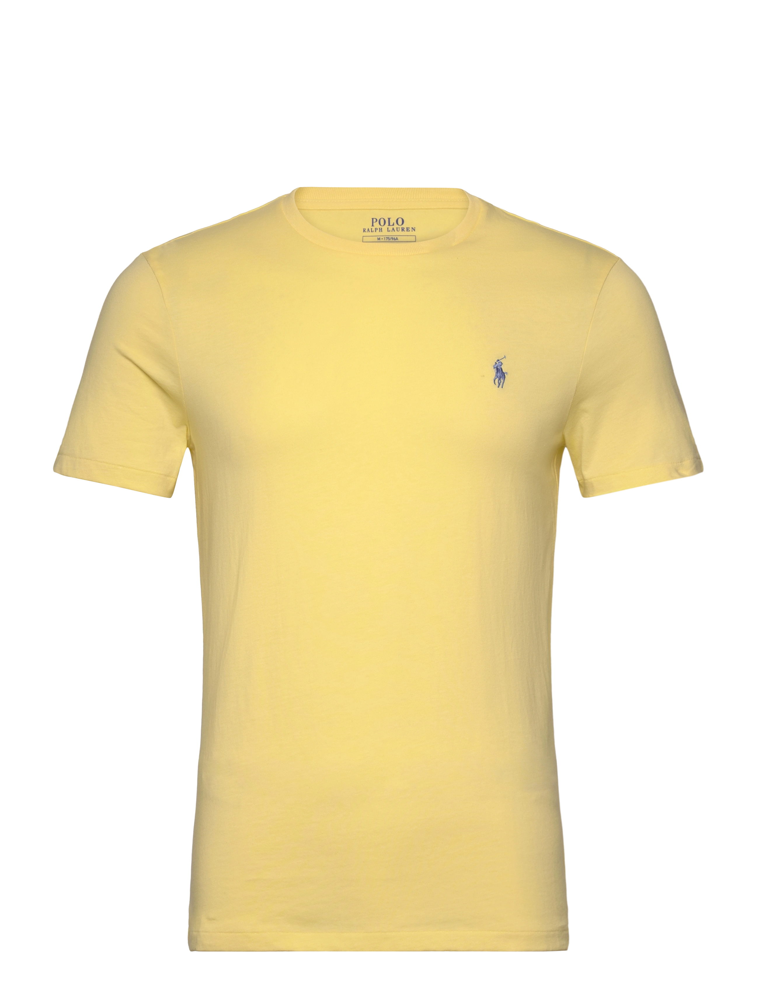 Polo Ralph Lauren Custom Slim Fit Jersey Crewneck T-Shirt - Riided - RESORT GOLD/C7215 / yellow
