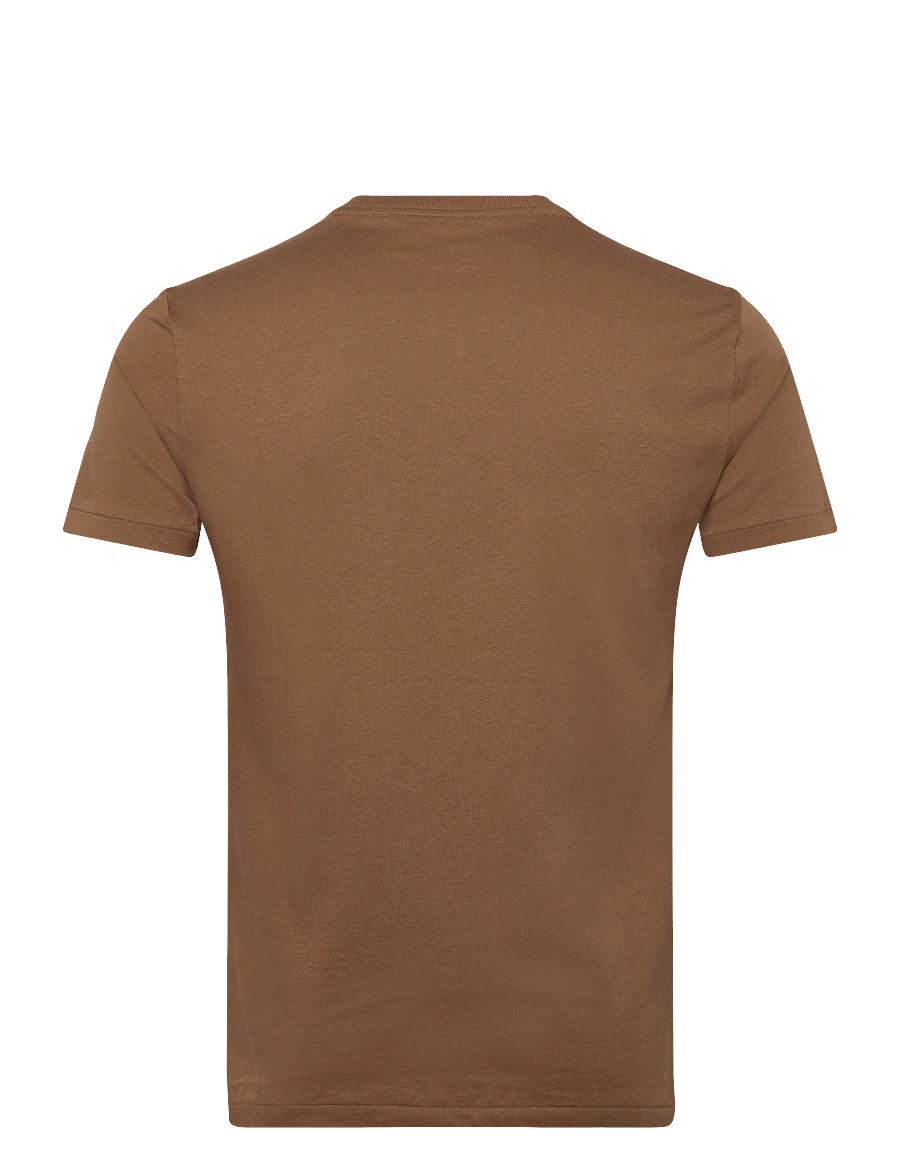Polo Ralph Lauren - Custom Slim Fit Jersey Crewneck T-Shirt - kurzärmelig - rl brown/c8125 - 1